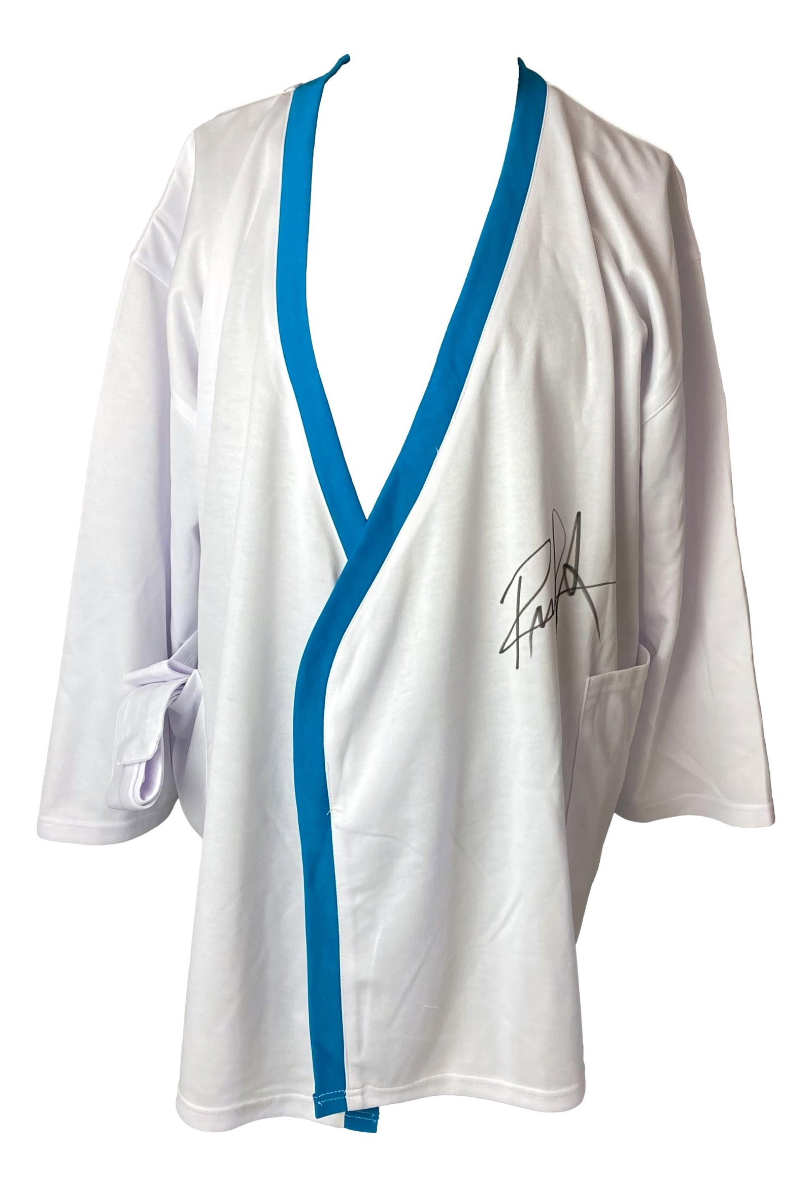 RANDY QUAID SIGNED NATIONAL LAMPOONS BATH ROBE (BECKETT COA): Prices are in Canadian dollars