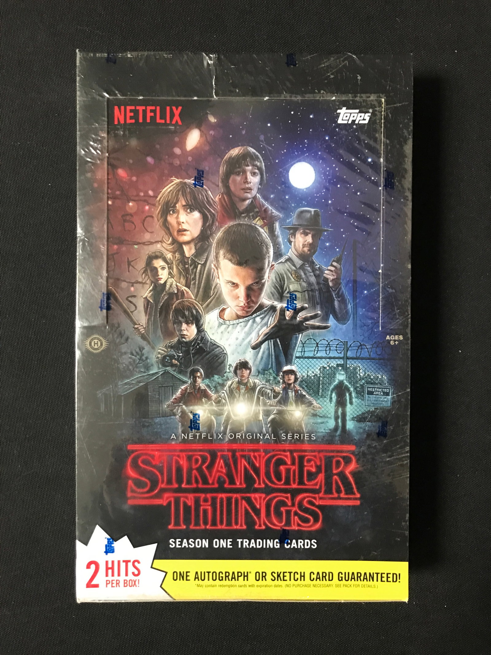 SEALED TOPPS STRANGER THINGS SEASON 1 HOBBY BOX: Prices are in Canadian dollars