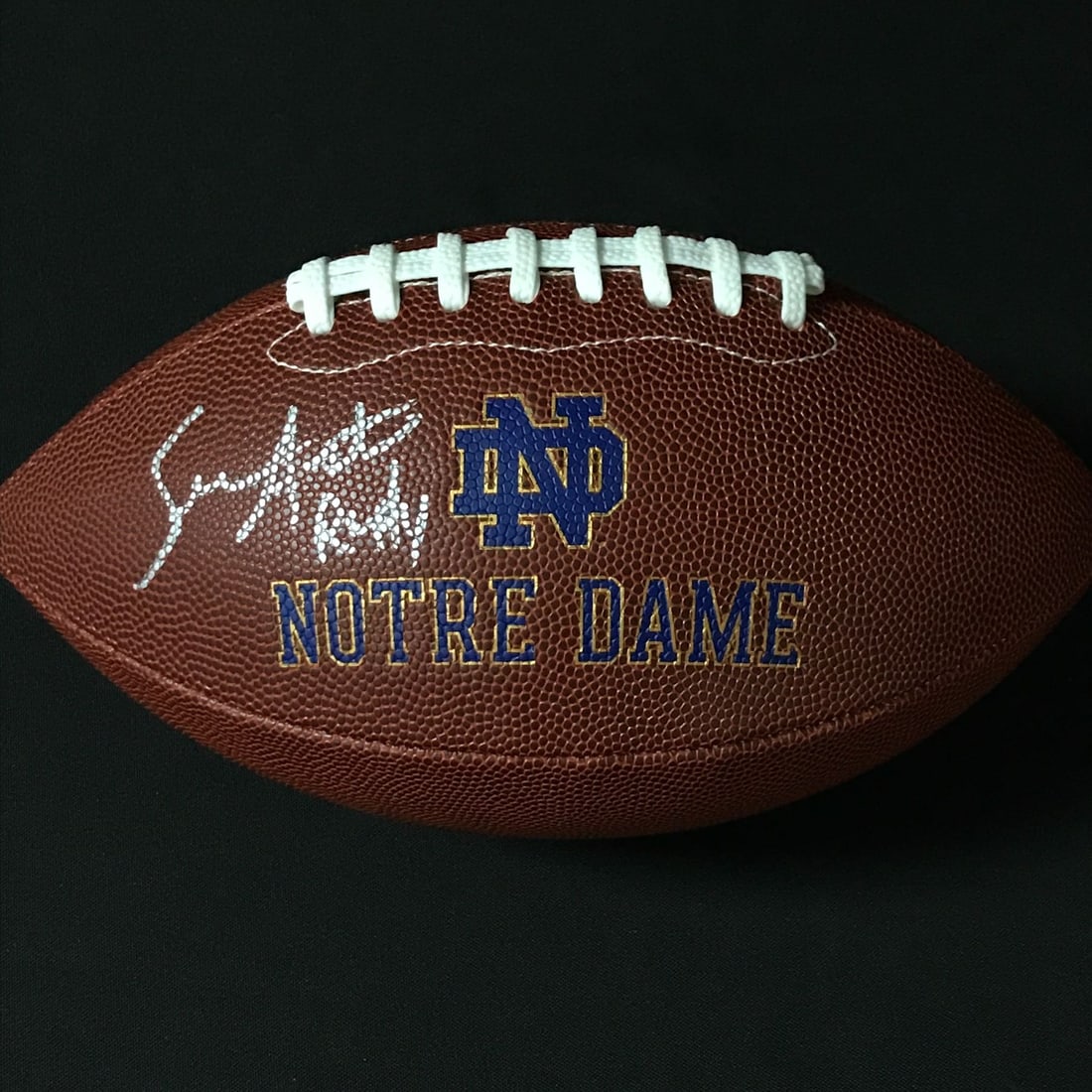 SEAN ASTIN SIGNED RUDY NOTRE DAME FOOTBALL (WWOC COA): Prices are in Canadian dollars