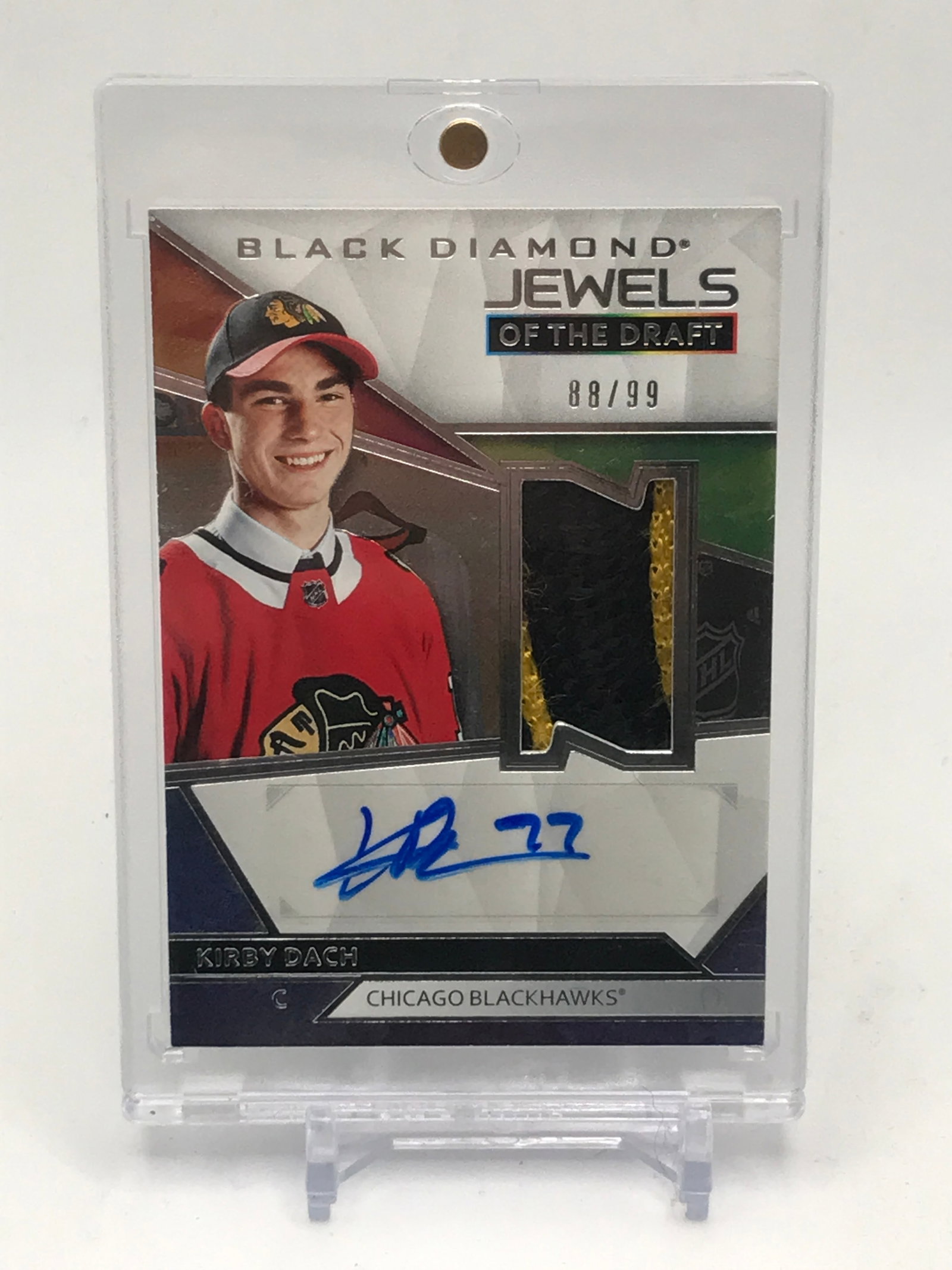 2019-20 UPPER DECK BLACK DIAMOND KIRBY DACH JEWELS OF THE DRAFT RPA 88/99: Prices are in Canadian dollars