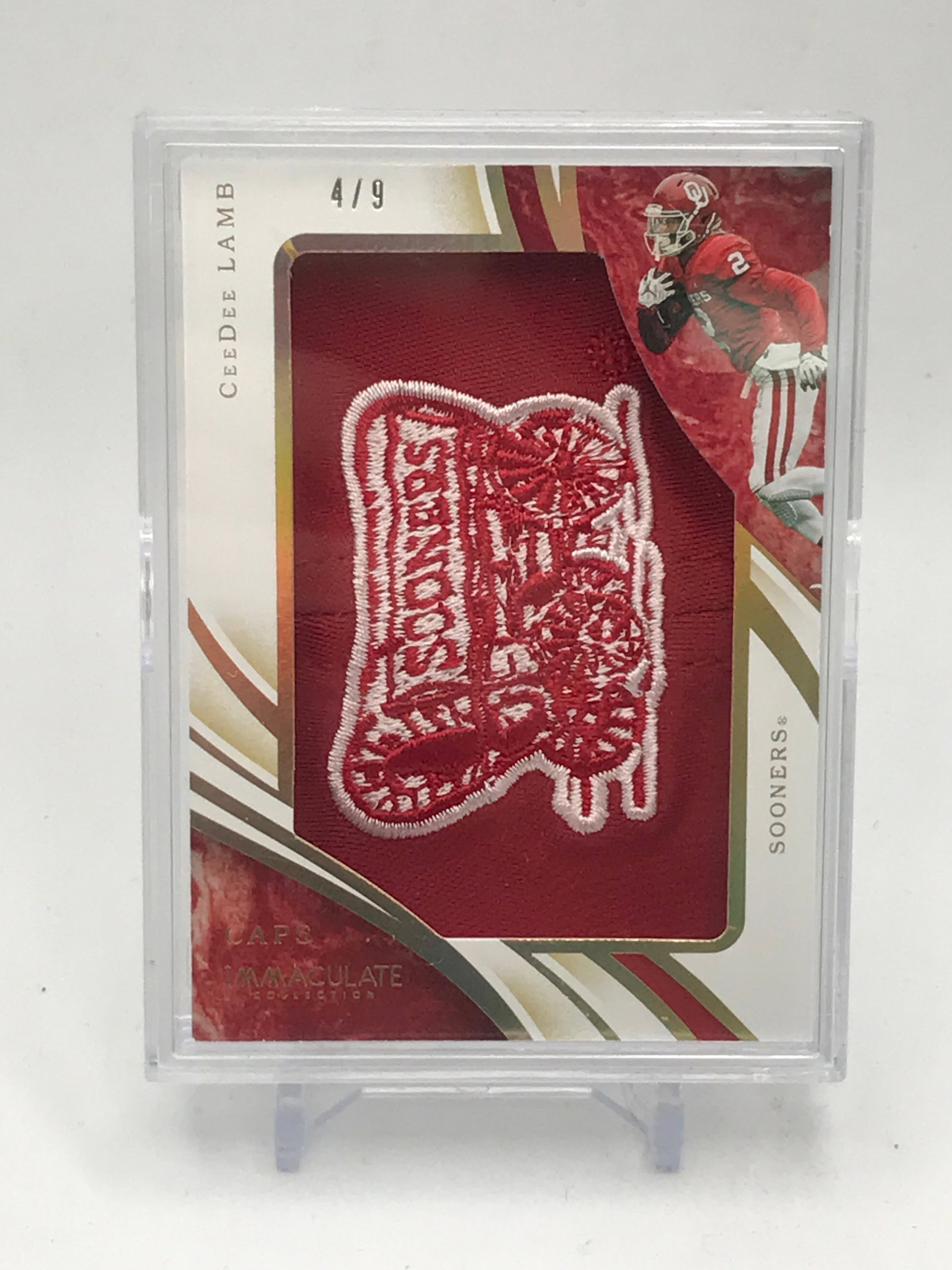 2020 PANINI IMMACULATE COLLECTION CEE DEE LAMB CAPS 4/9: Prices are in Canadian dollars