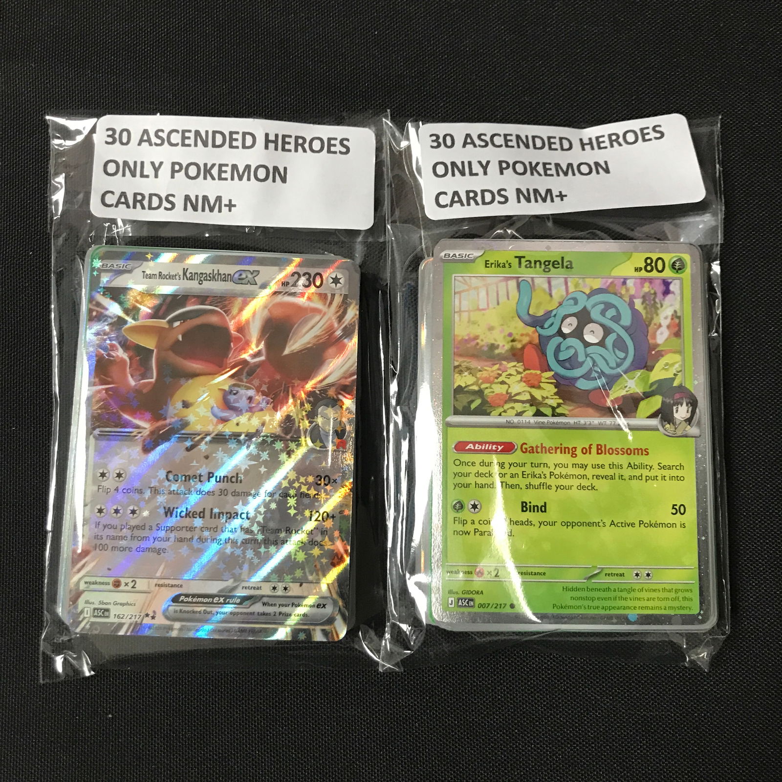 POKEMON ASCENDED HEROES TRADING CARDS: Prices are in Canadian dollars