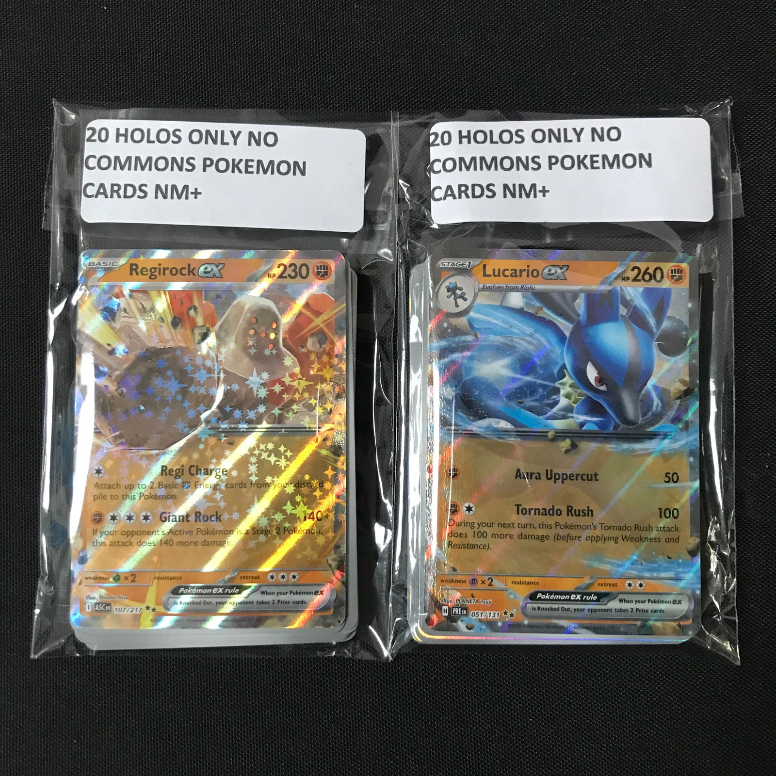 LOT OF 40 POKEMON HOLO TRADING CARDS (NO COMMONS) (1 of 1)