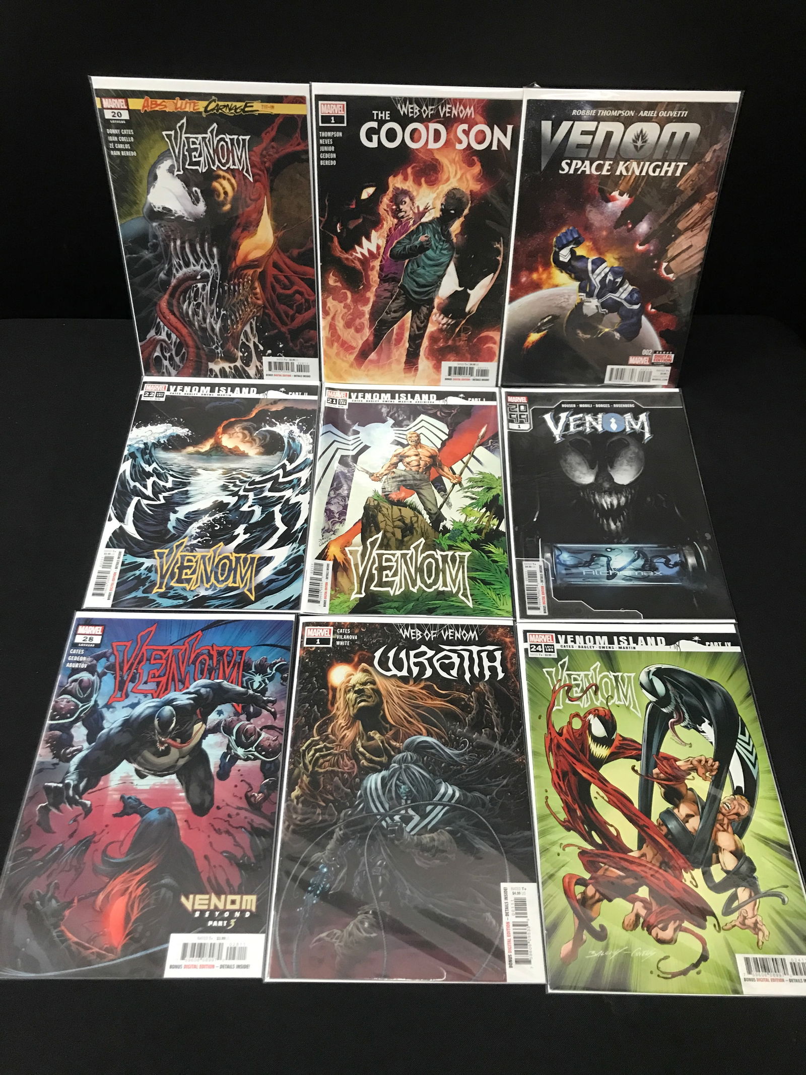 LOT OF 9 HIGH GRADE MODERN VENOM COMICS (1 of 1)