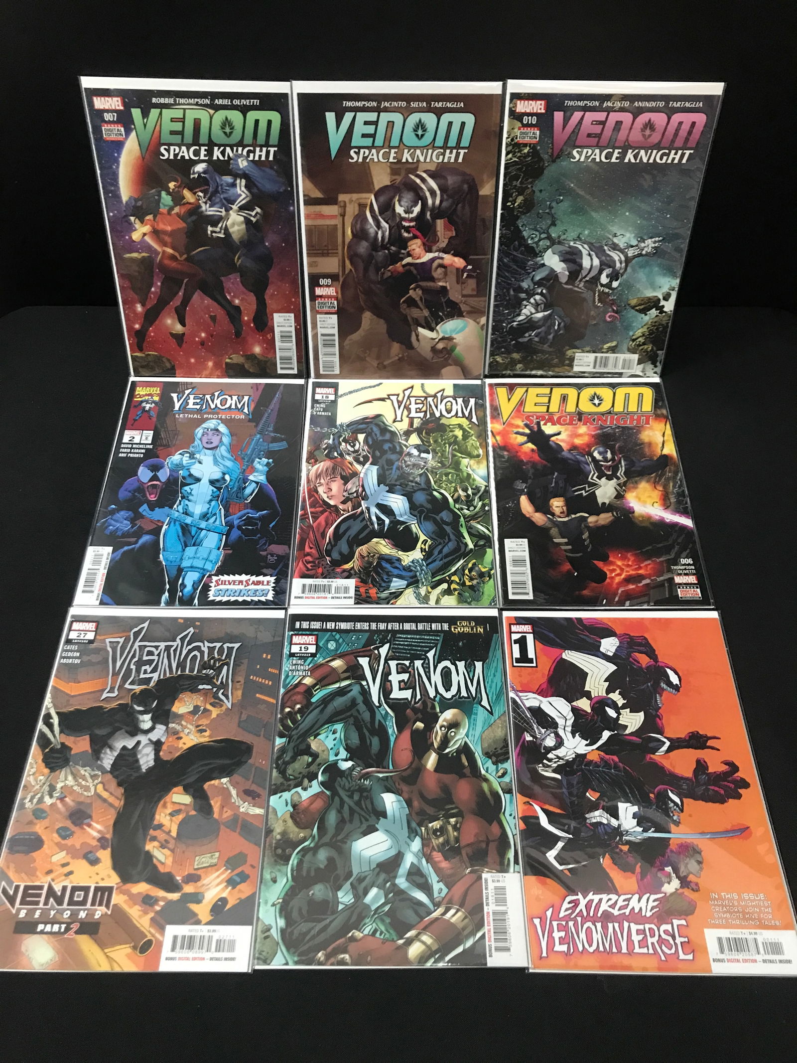 LOT OF 9 HIGH GRADE MODERN VENOM COMICS (1 of 1)