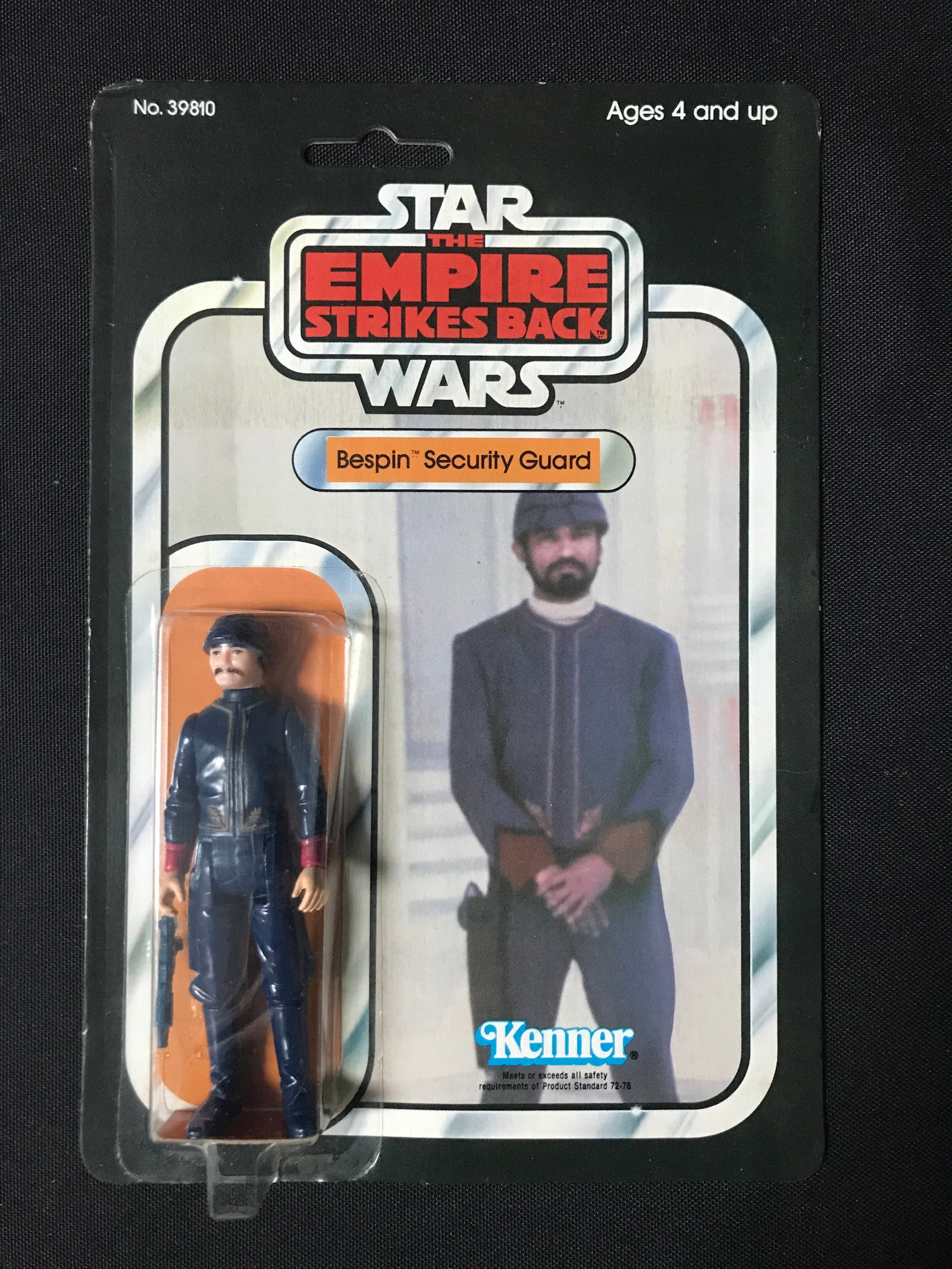 1977 STAR WARS THE EMPIRE STRIKES BACK BESPIN SECURITY GUARD IN ORIGINAL PACKAGING: Prices are in Canadian Dollars