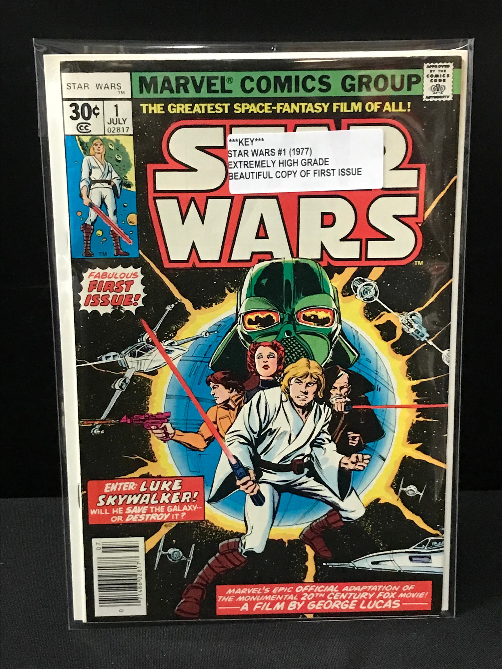 STAR WARS NO.1 HIGH GRADE (1977) - MARVEL COMICS (1 of 1)