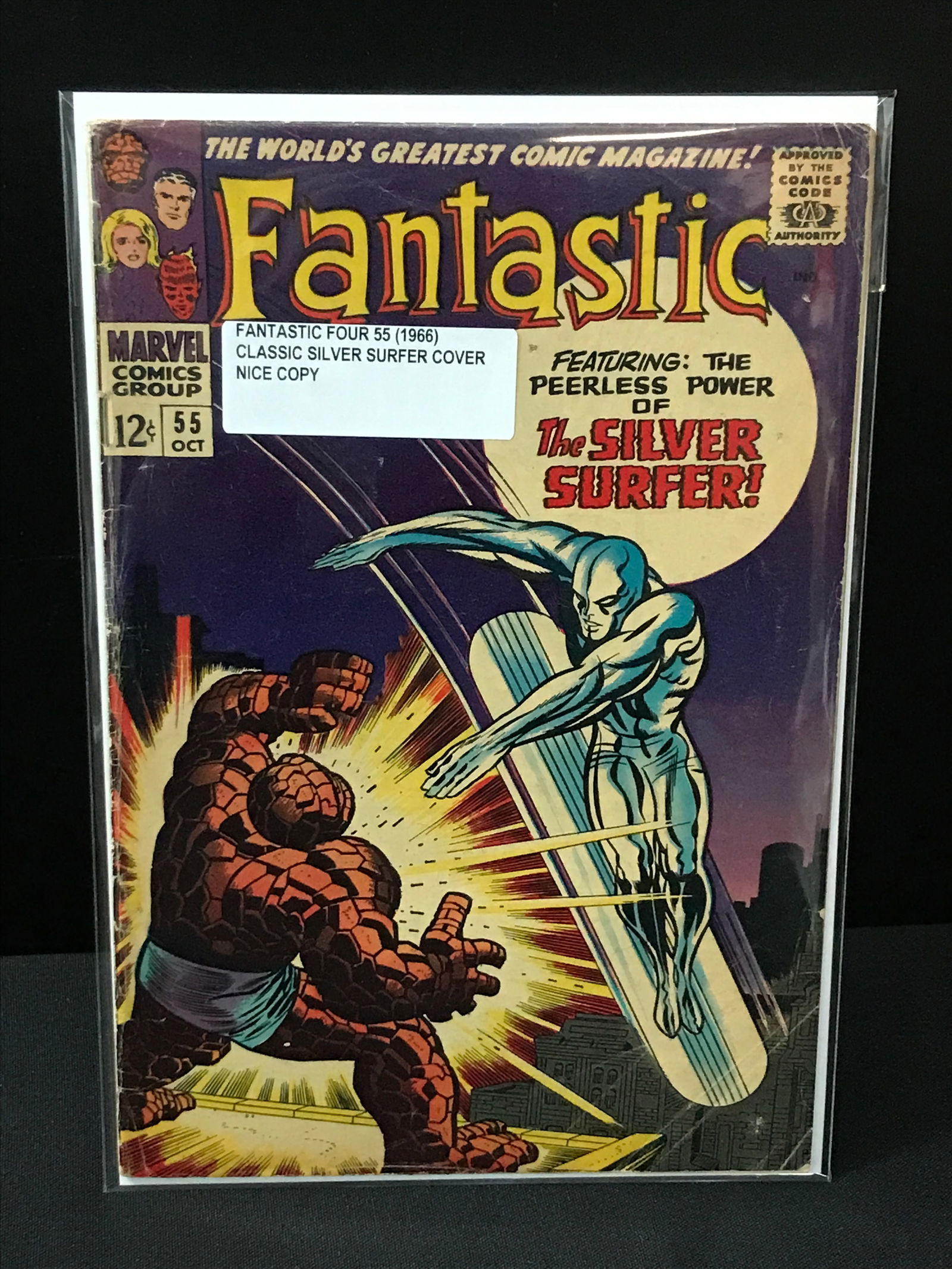 FANTASTIC FOUR #55 (1966) - MARVEL COMICS: Prices are in Canadian Dollars