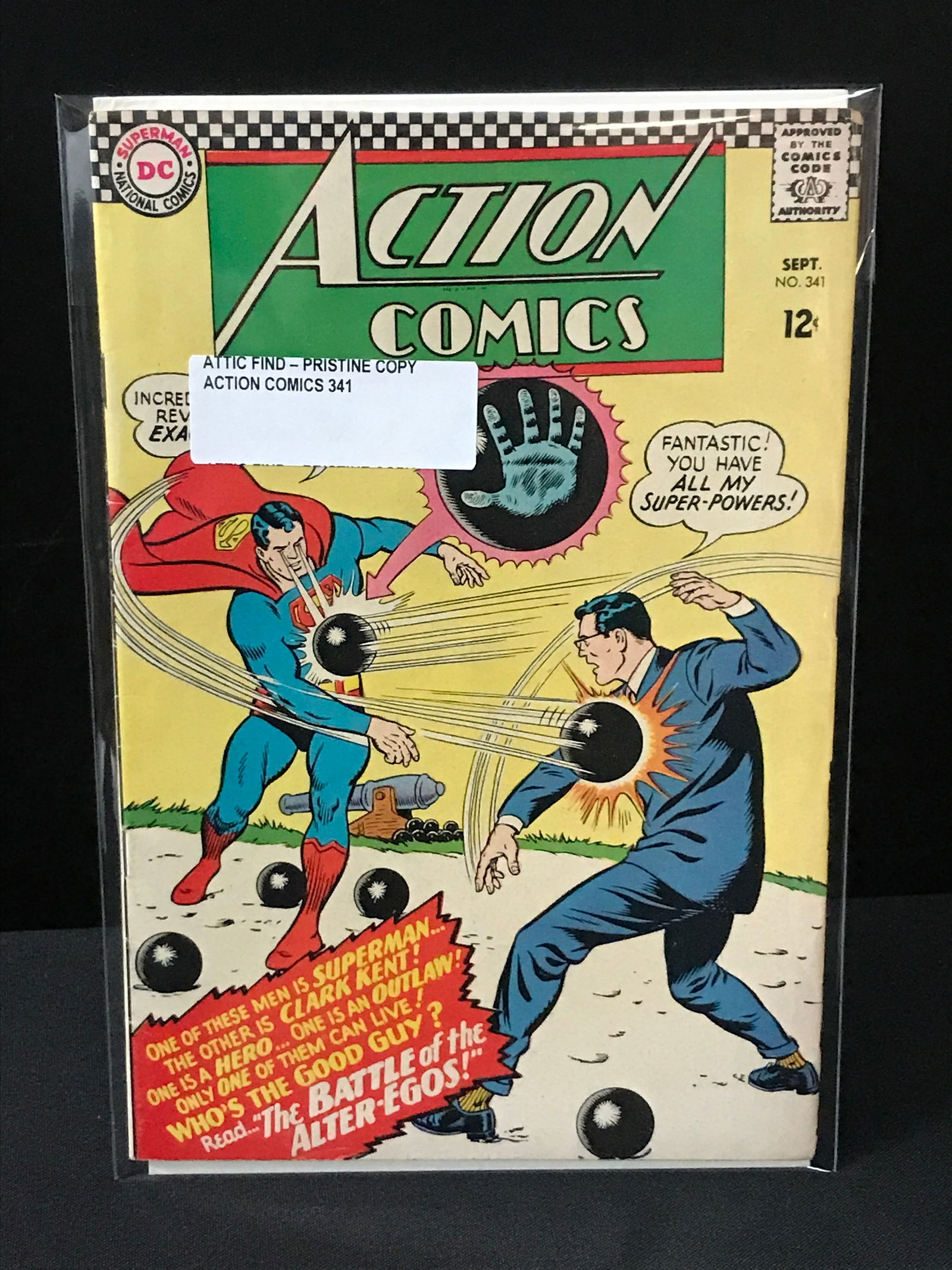 ACTION COMICS #341 - DC COMICS (1 of 1)