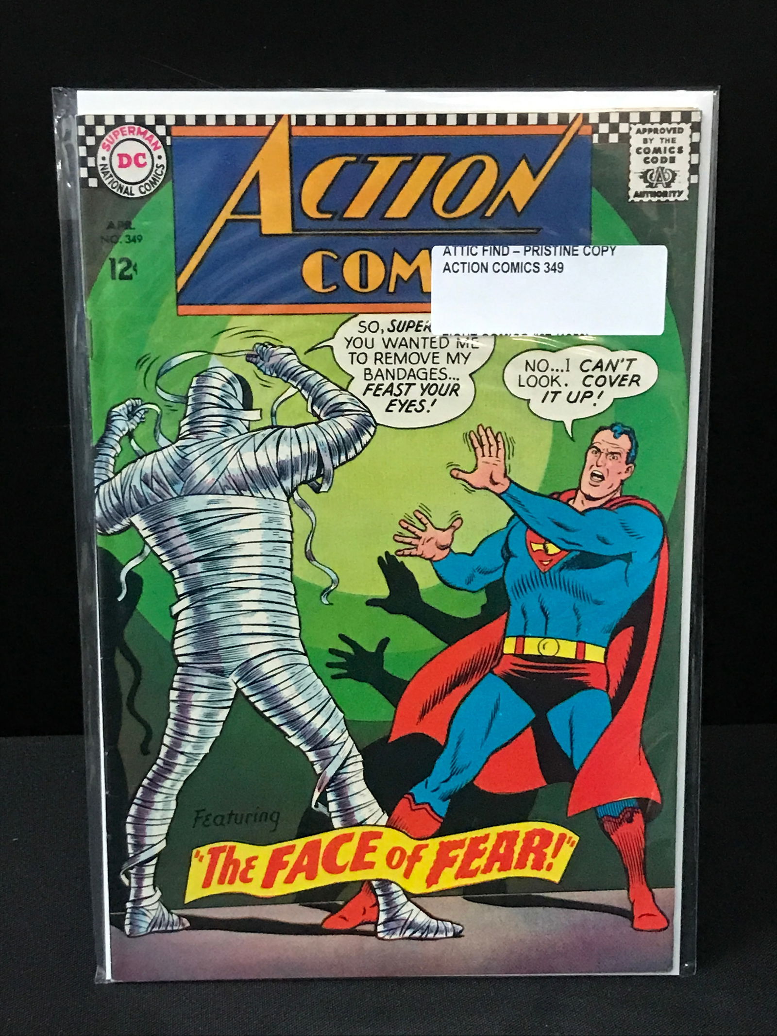 ACTION COMICS #349 - DC COMICS (1 of 1)