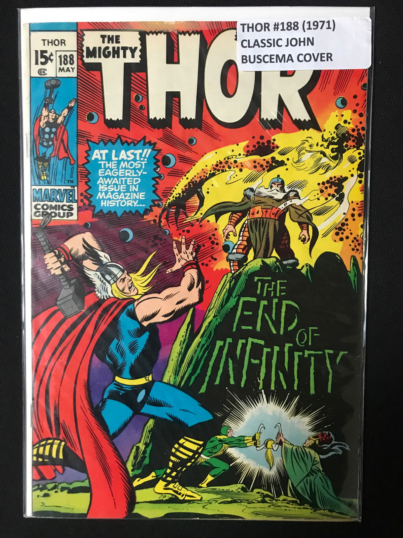 THE MIGHTY THOR #188 (1971) - MARVEL COMICS (1 of 1)