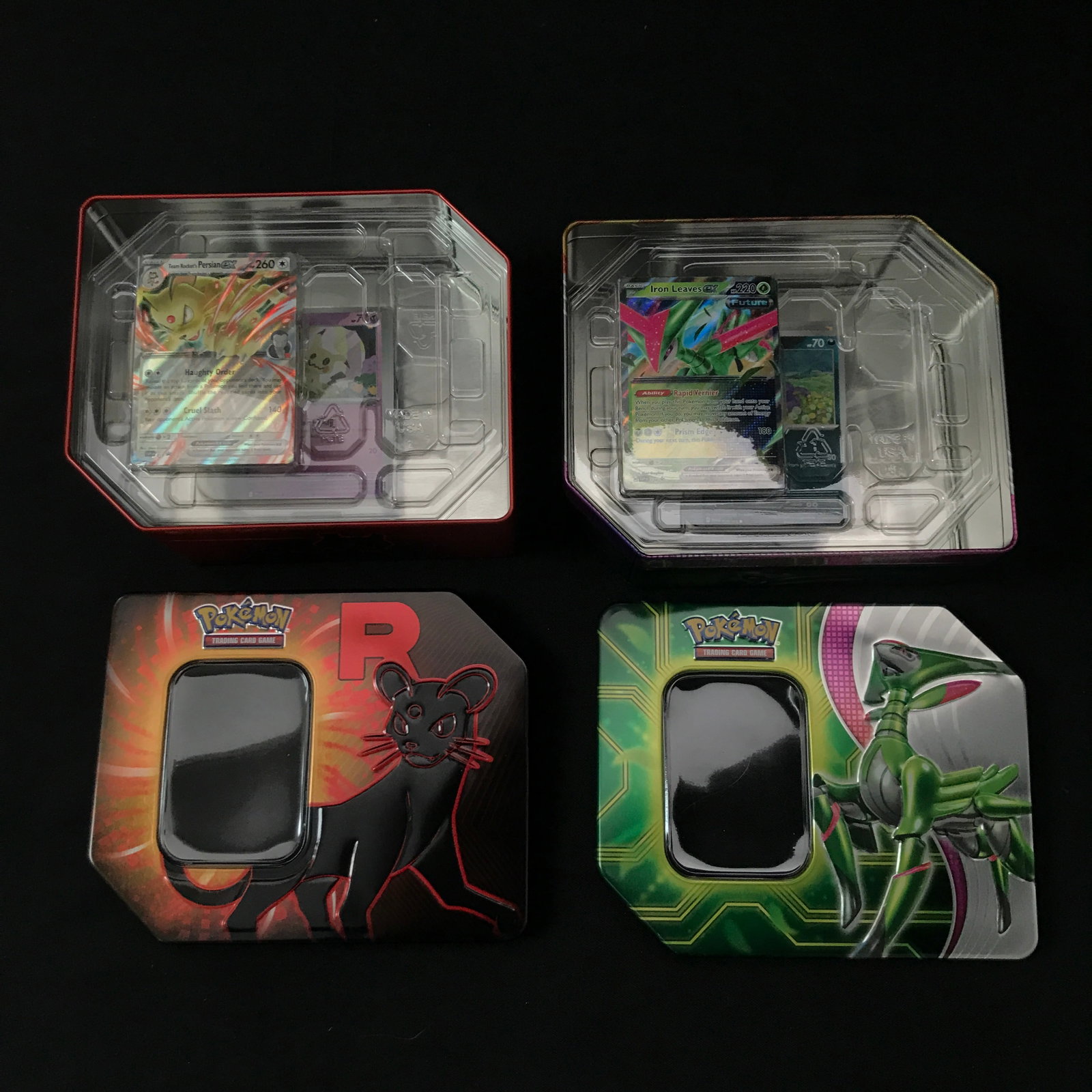 2 TINS OF POKEMON TCG CARDS - BULK: Prices are in Canadian dollars