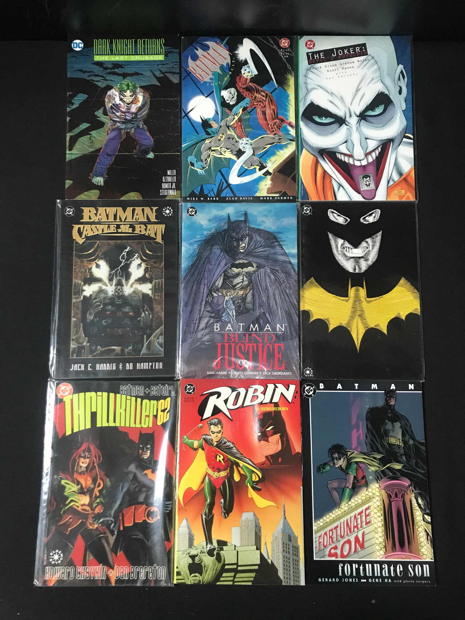 LOT OF 9 BATMAN BASED COMICS - DC COMICS (1 of 1)