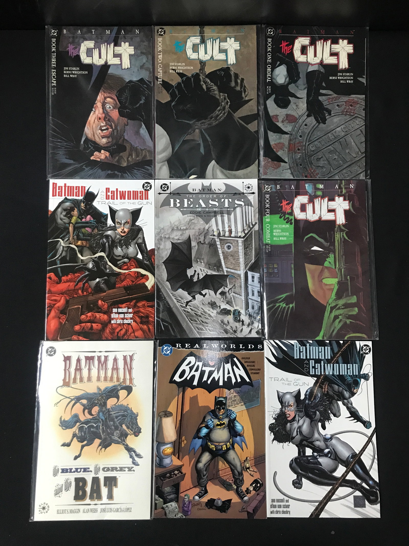 LOT OF 9 BATMAN BASED COMICS - DC COMICS (1 of 1)