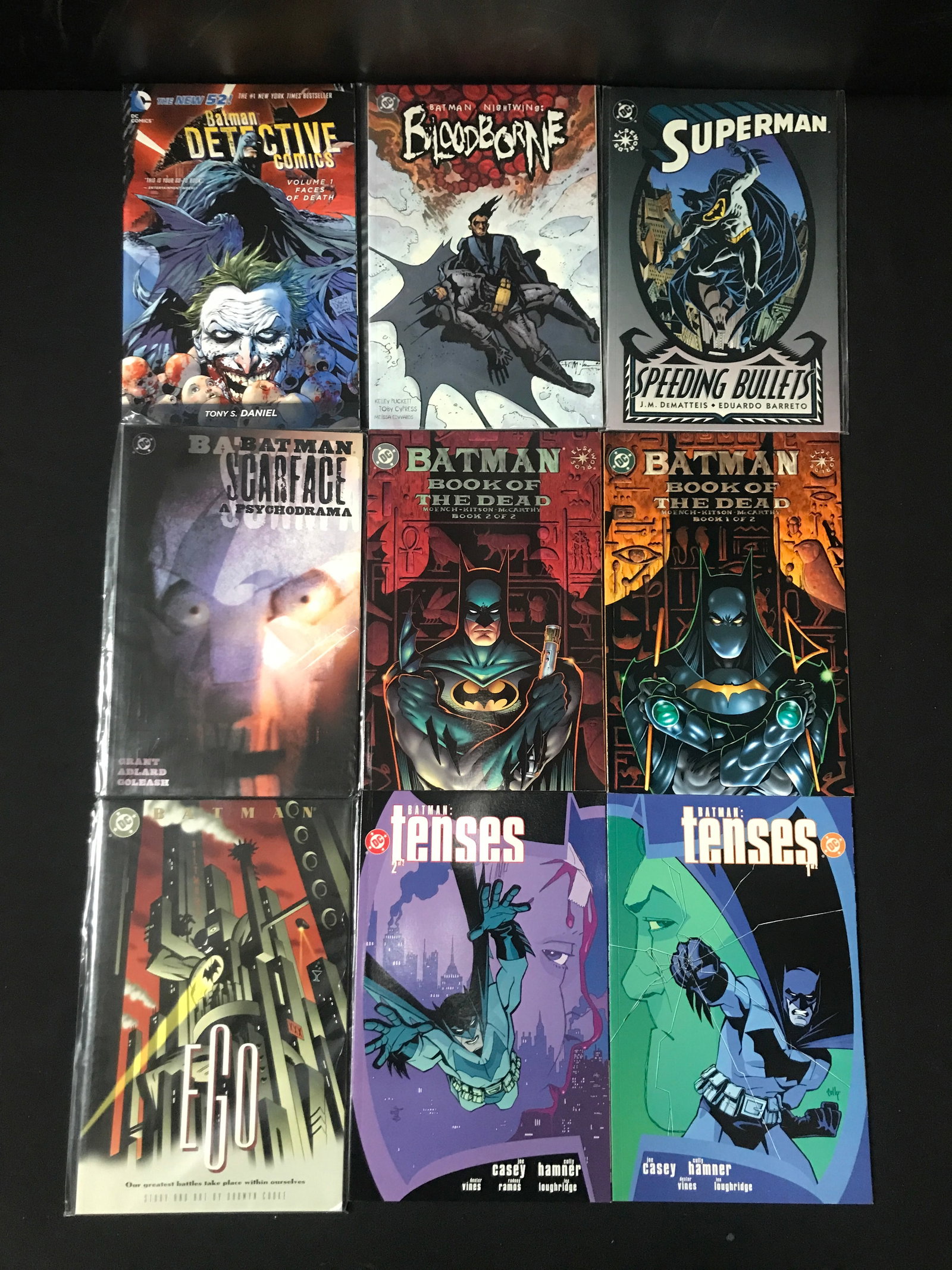 LOT OF 9 BATMAN BASED COMICS - DC COMICS (1 of 1)