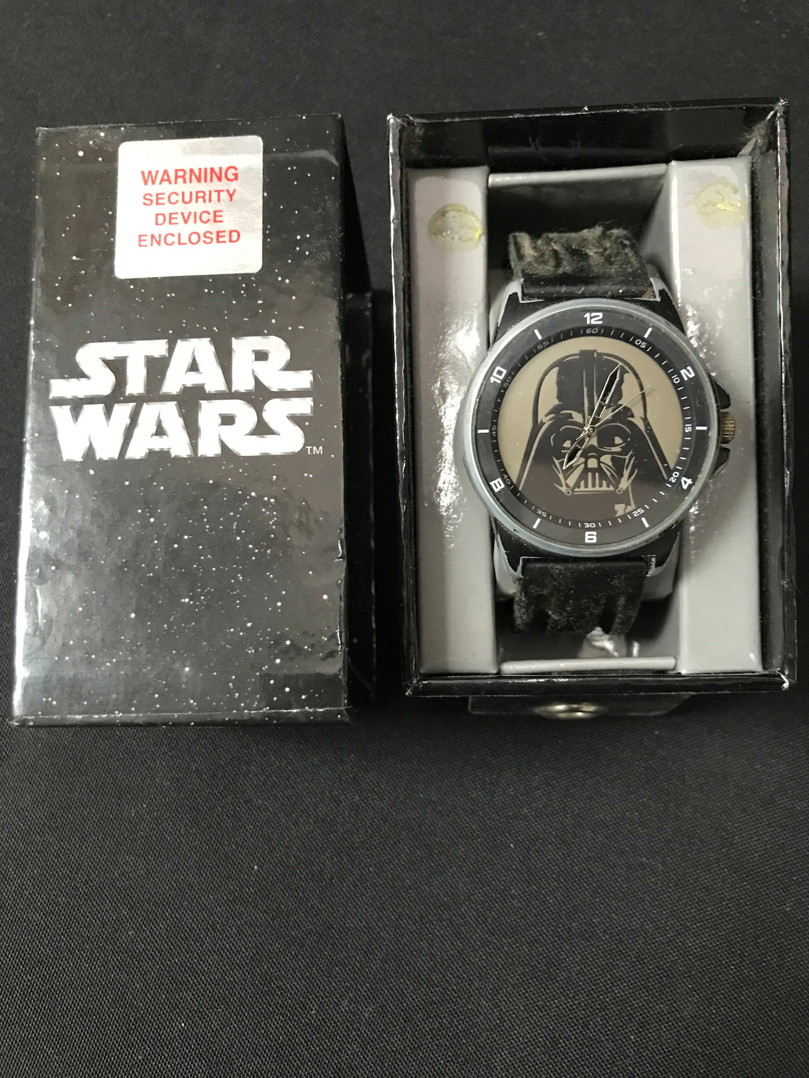 STAR WARS DARTH VADER WATCH IN ORIGINAL PACKAGING: Prices are in Canadian dollars