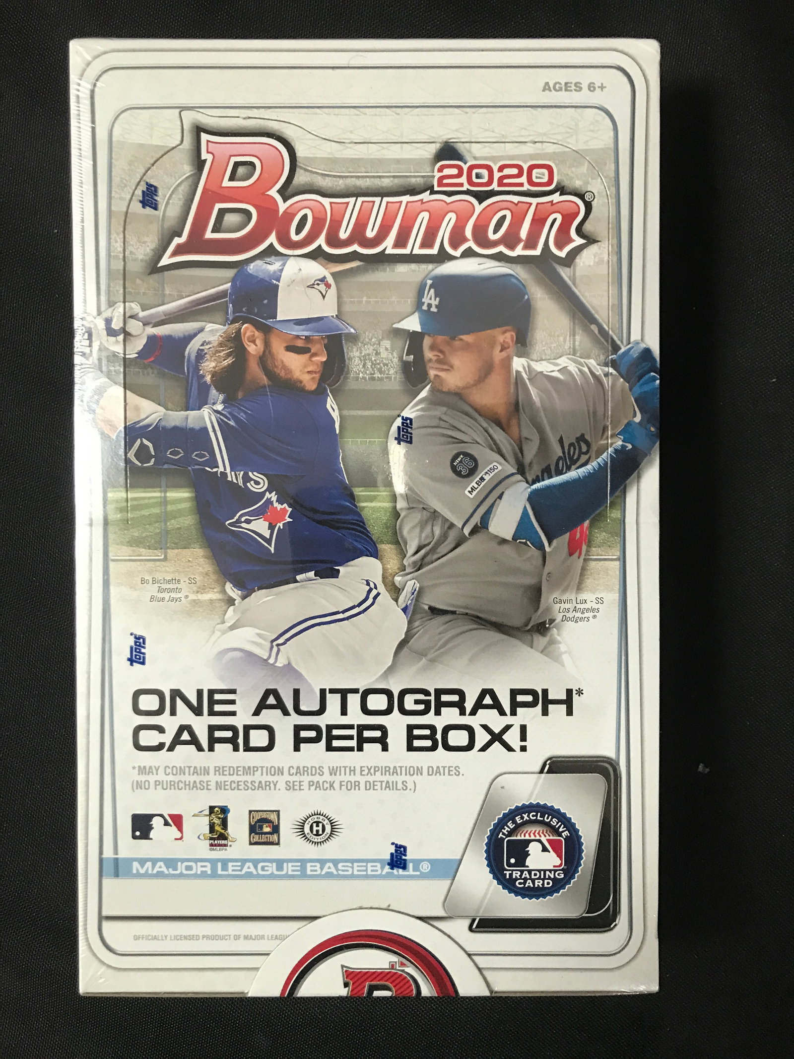 2020 BOWMAN BASEBALL SEALED HOBBY TRADING CARDS BOX: Prices are in Canadian dollars