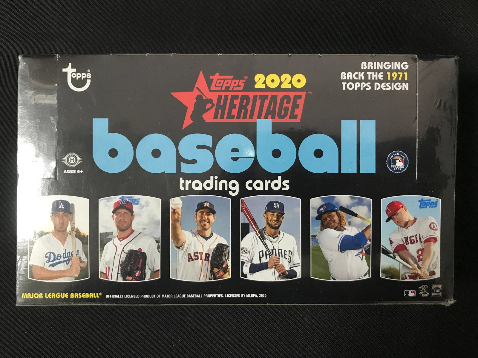 2020 TOPPS HERITAGE BASEBALL SEALED HOBBY TRADING CARDS BOX: Prices are in Canadian dollars