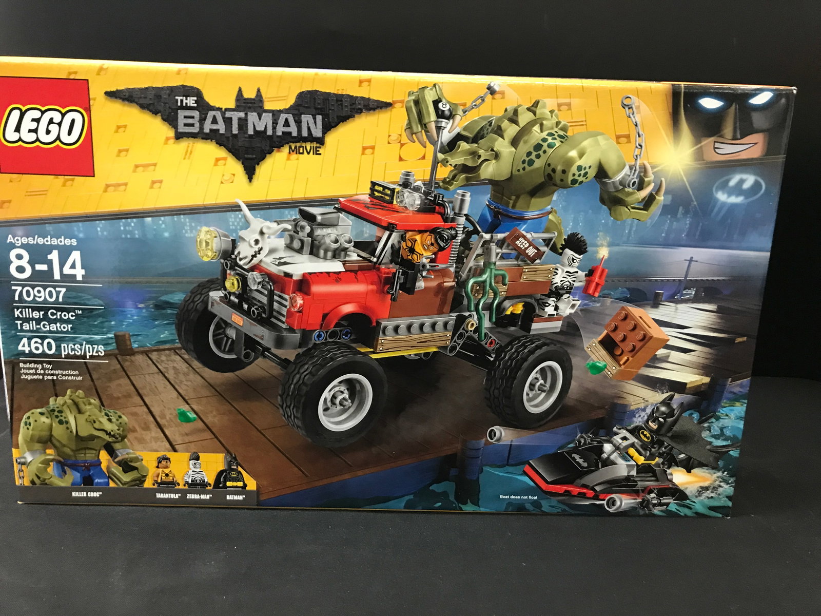 SEALED LEGO BATMAN 70907 KILLER CROC TAIL-GATOR SET IN ORIGINAL PACKAGING (1 of 1)