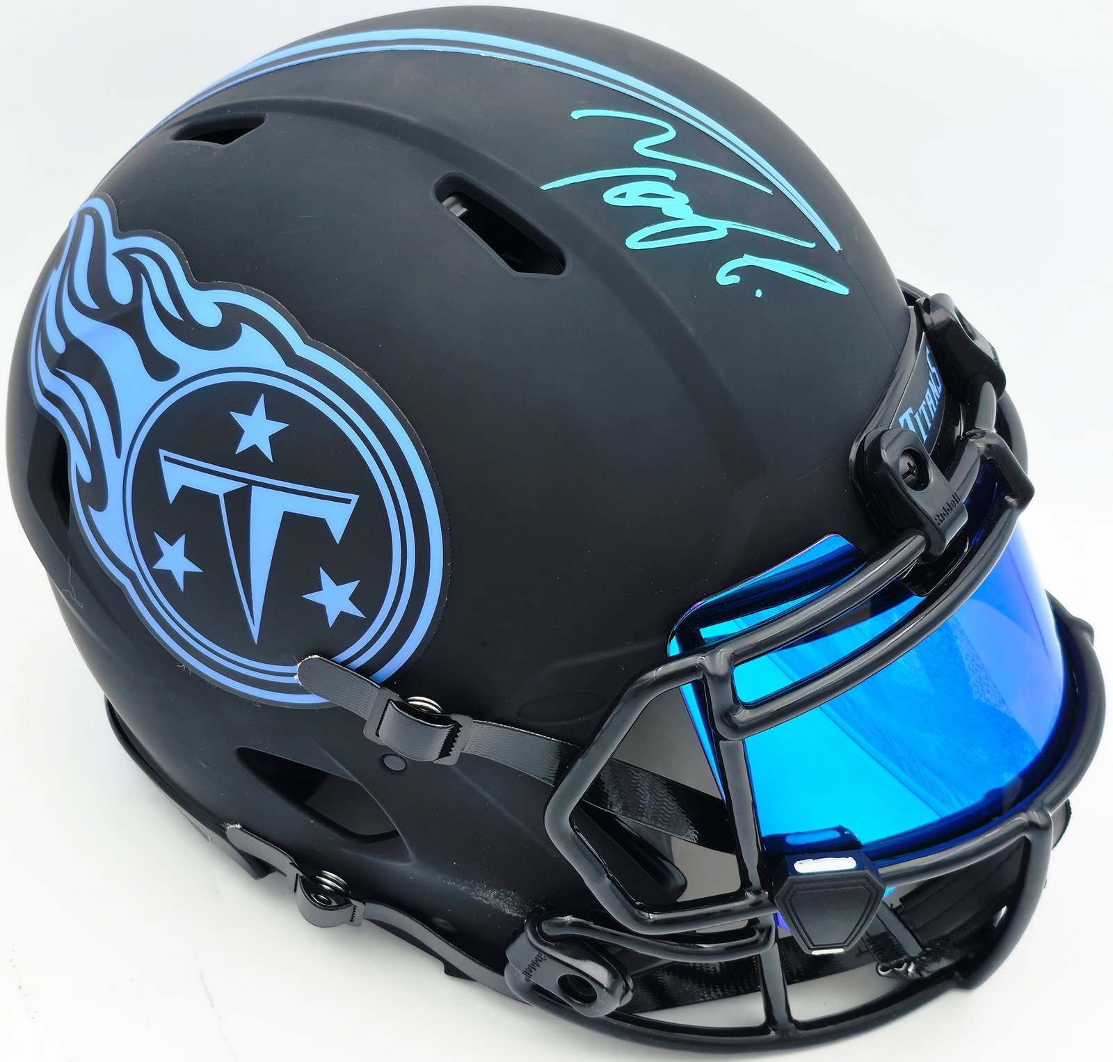 TONY POLLARD SIGNED TENNESSEE TITANS FULL SIZE HELMET (BECKETT COA): Prices are in Canadian dollars