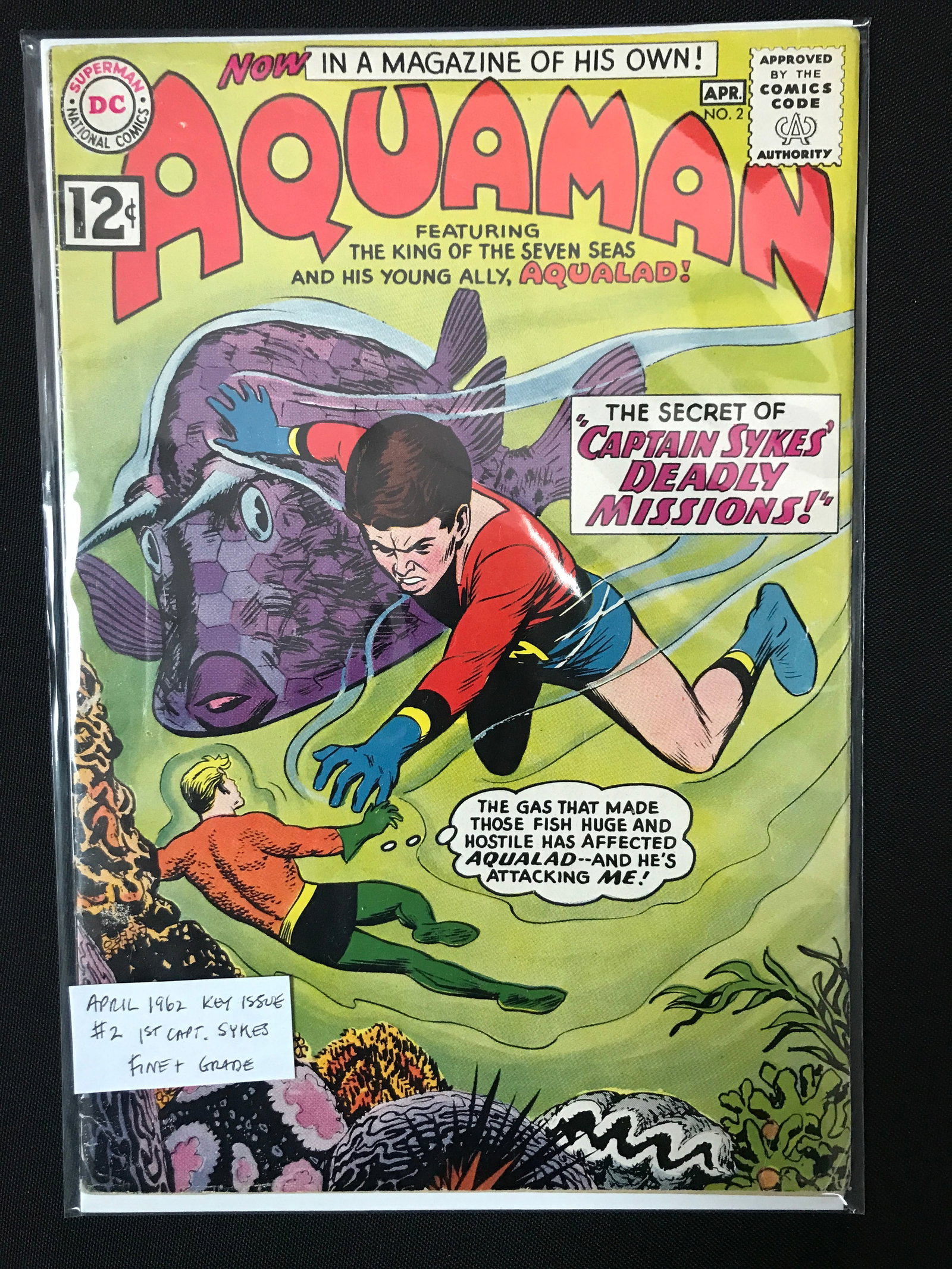 AQUAMAN #2 (1962) 1ST CAPT SYKES - DC COMICS: Prices are in Canadian dollars