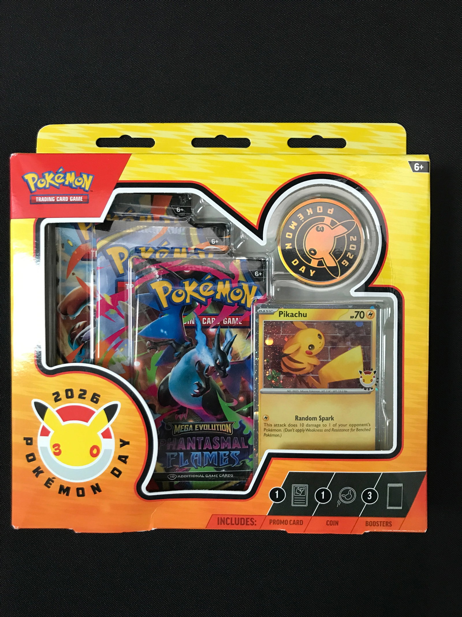 POKEMON 2026 POKEMON DAY SEALED TRADING CARDS BOX (1 of 1)