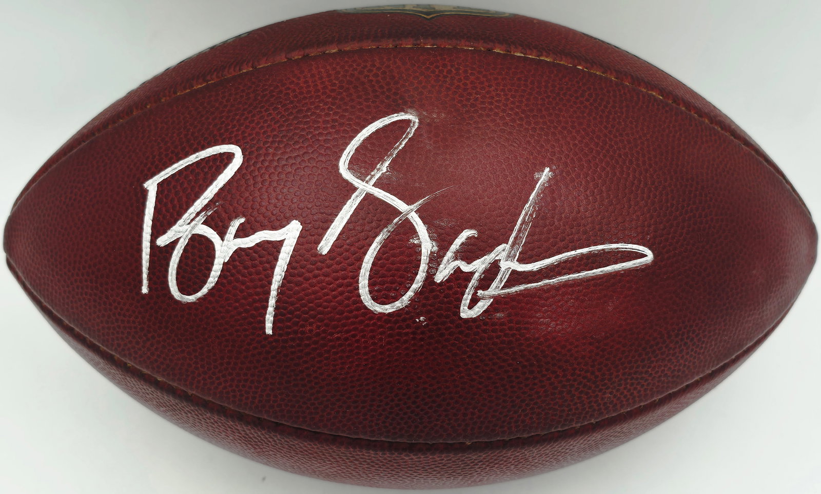 BARRY SANDERS SIGNED FOOTBALL - BECKETT COA (1 of 2)