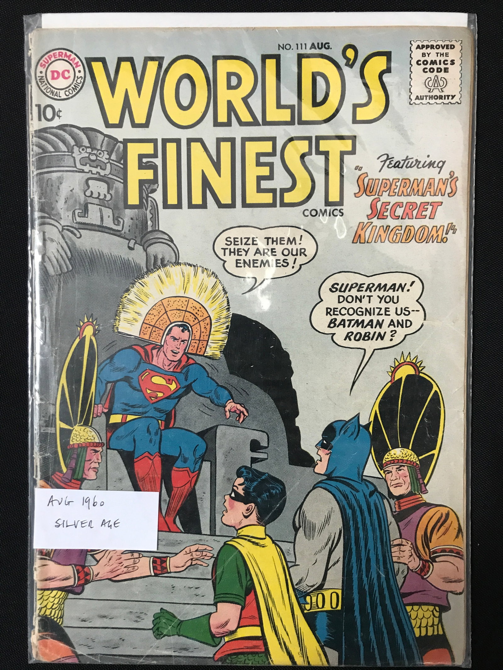 WORLD'S FINEST #111 (1960) - DC COMICS: Prices are in Canadian dollars