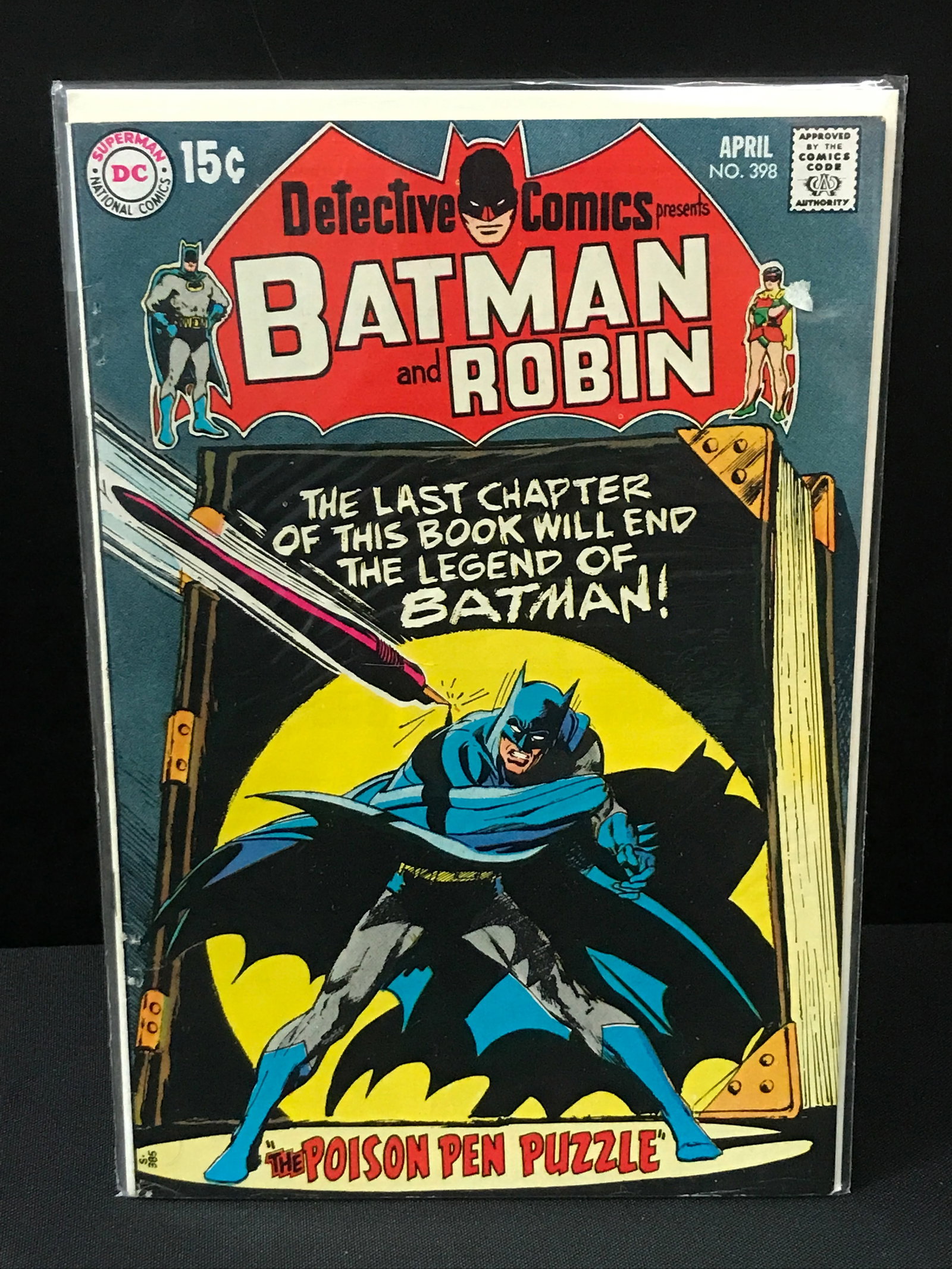 DETECTIVE COMICS #398 - DC COMICS (1 of 1)