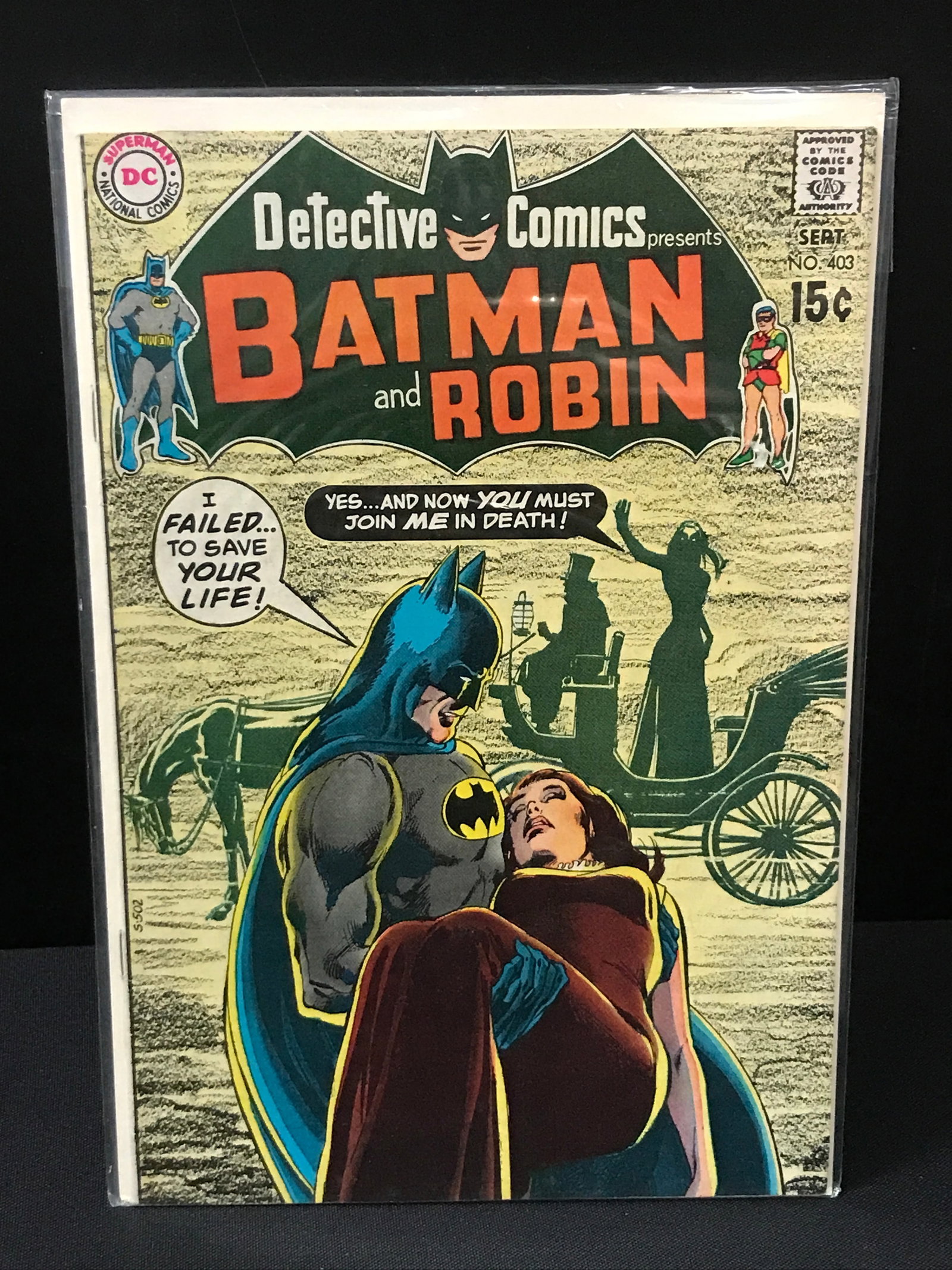 DETECTIVE COMICS #403 - DC COMICS: Prices are in Canadian dollars