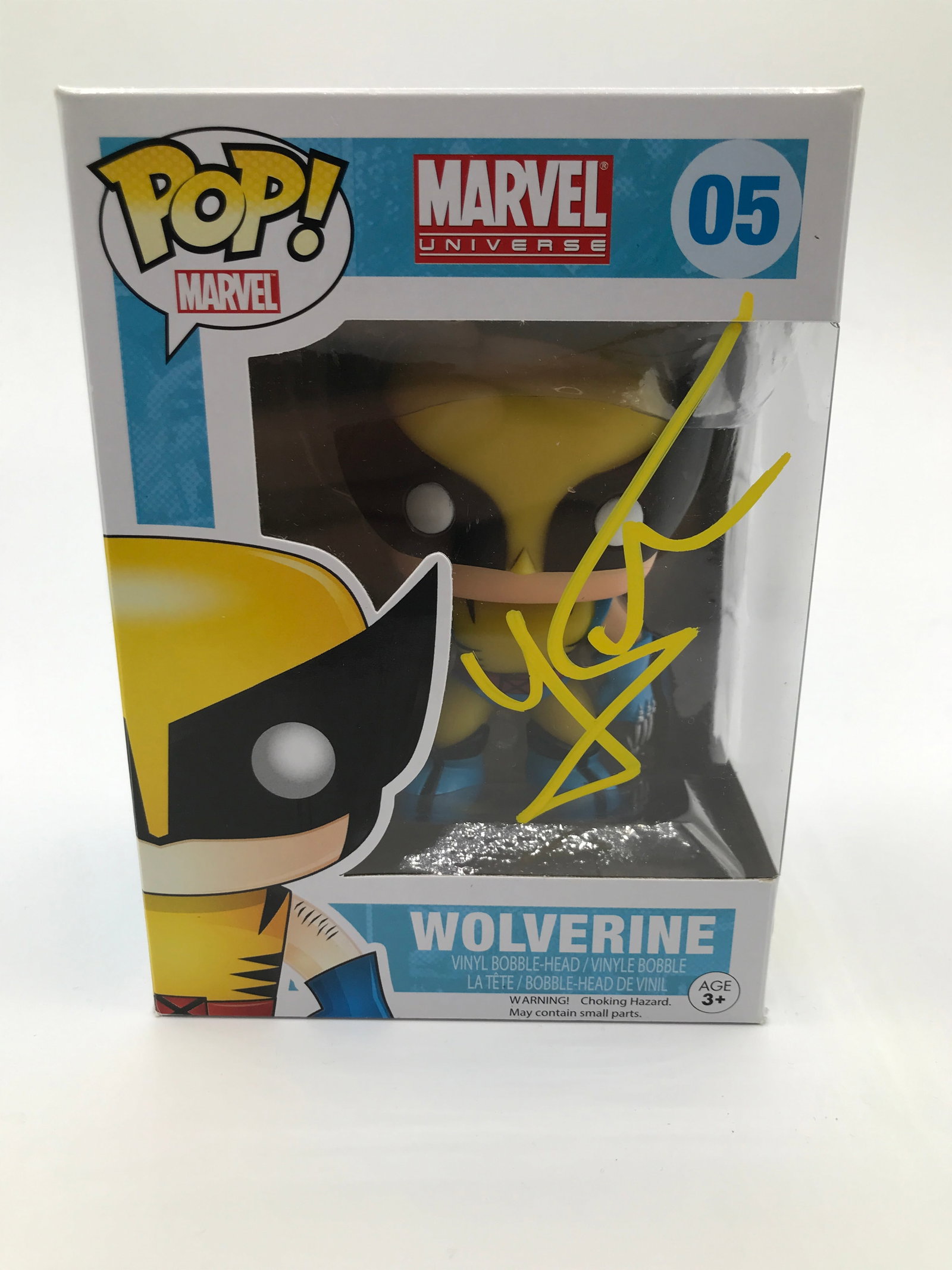 HUGH JACKMAN SIGNED WOLVERINE FUNKO POP - KB COA: Prices are in Canadian dollars
