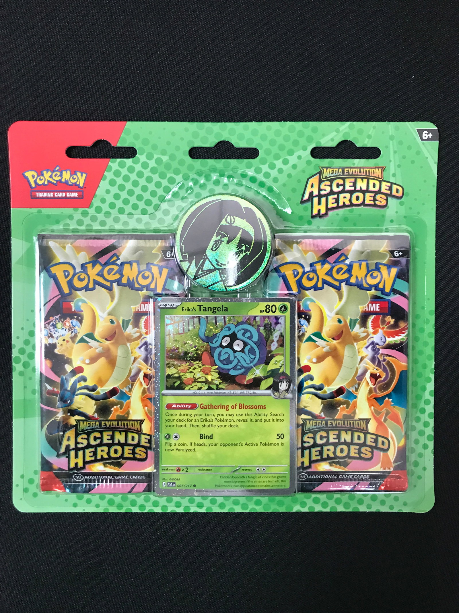 POKEMON TCG MEGA EVOLUTION ASCENDED HEROES SEALED BLISTER BOOSTER BOX (1 of 1)