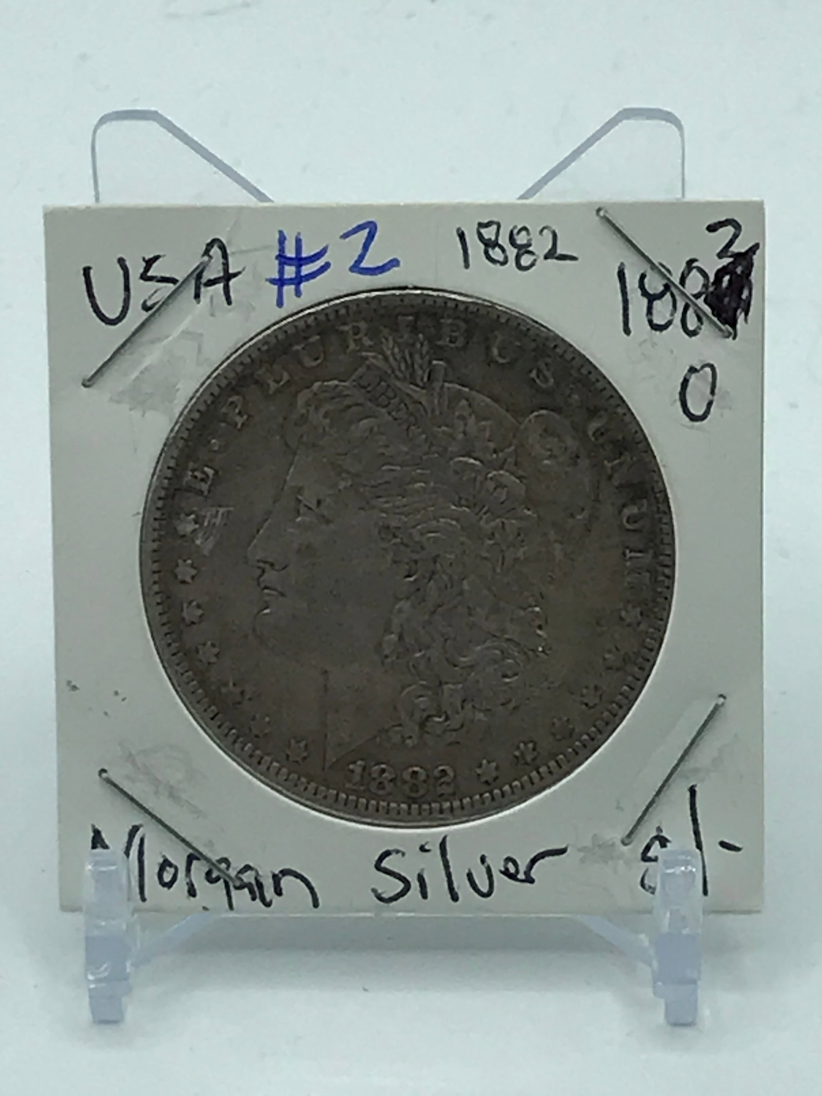 1882 MORGAN SILVER DOLLAR NEW ORLEANS MINT (1 of 2)