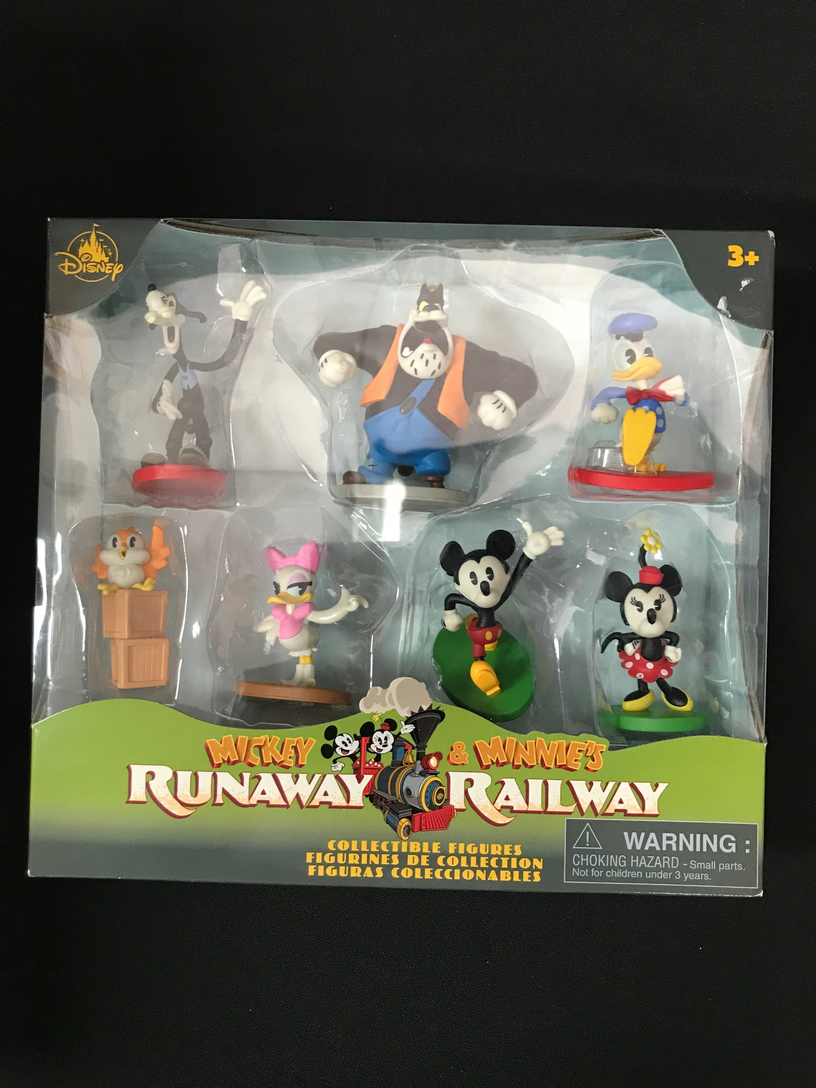 MICKEY AND MINNIE'S RUNAWAY RAILWAY IN ORIGINAL PACKAGING: Prices are in Canadian dollars