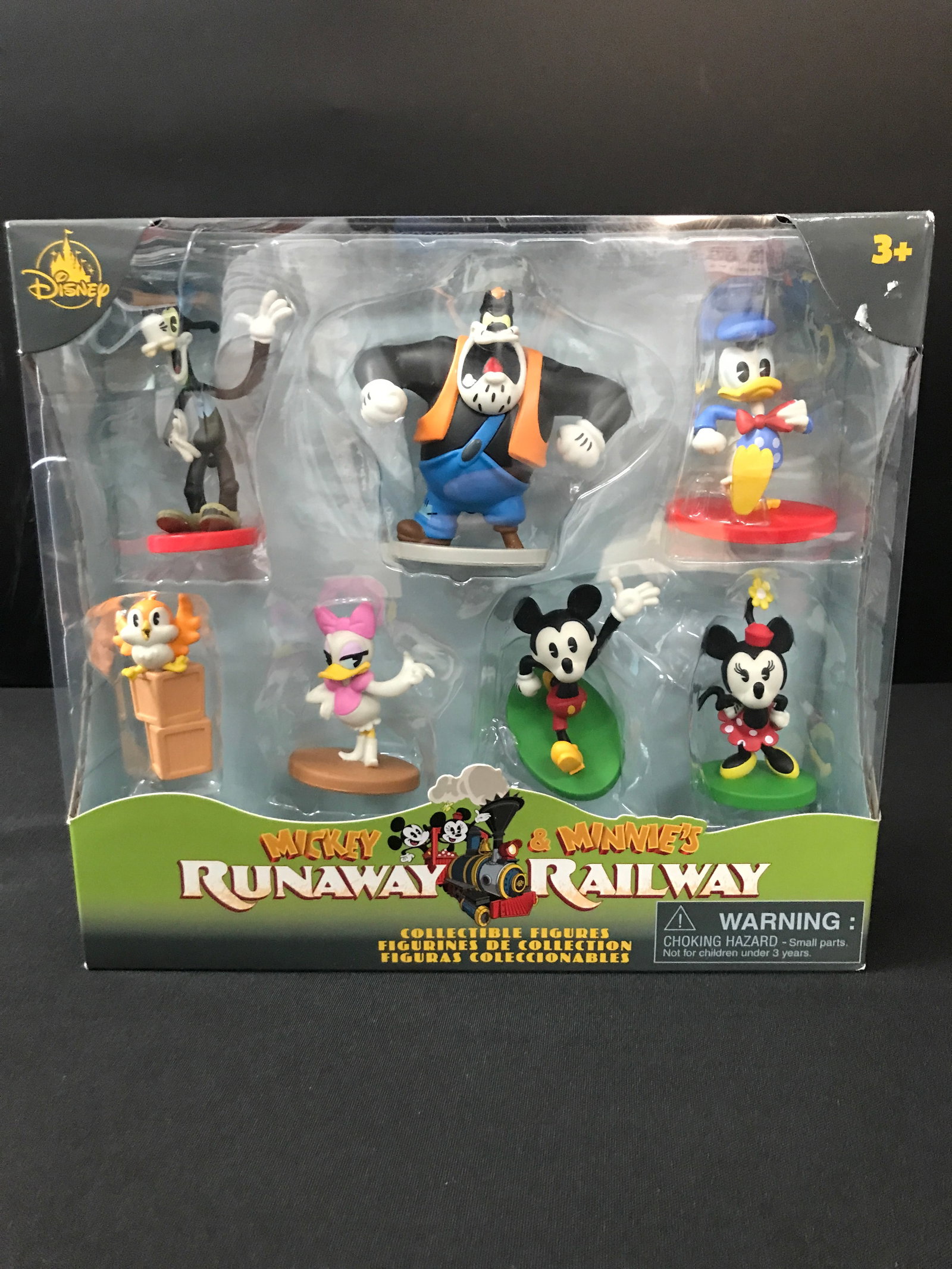 MICKEY AND MINNIE'S RUNAWAY RAILWAY IN ORIGINAL PACKAGING: Prices are in Canadian dollars