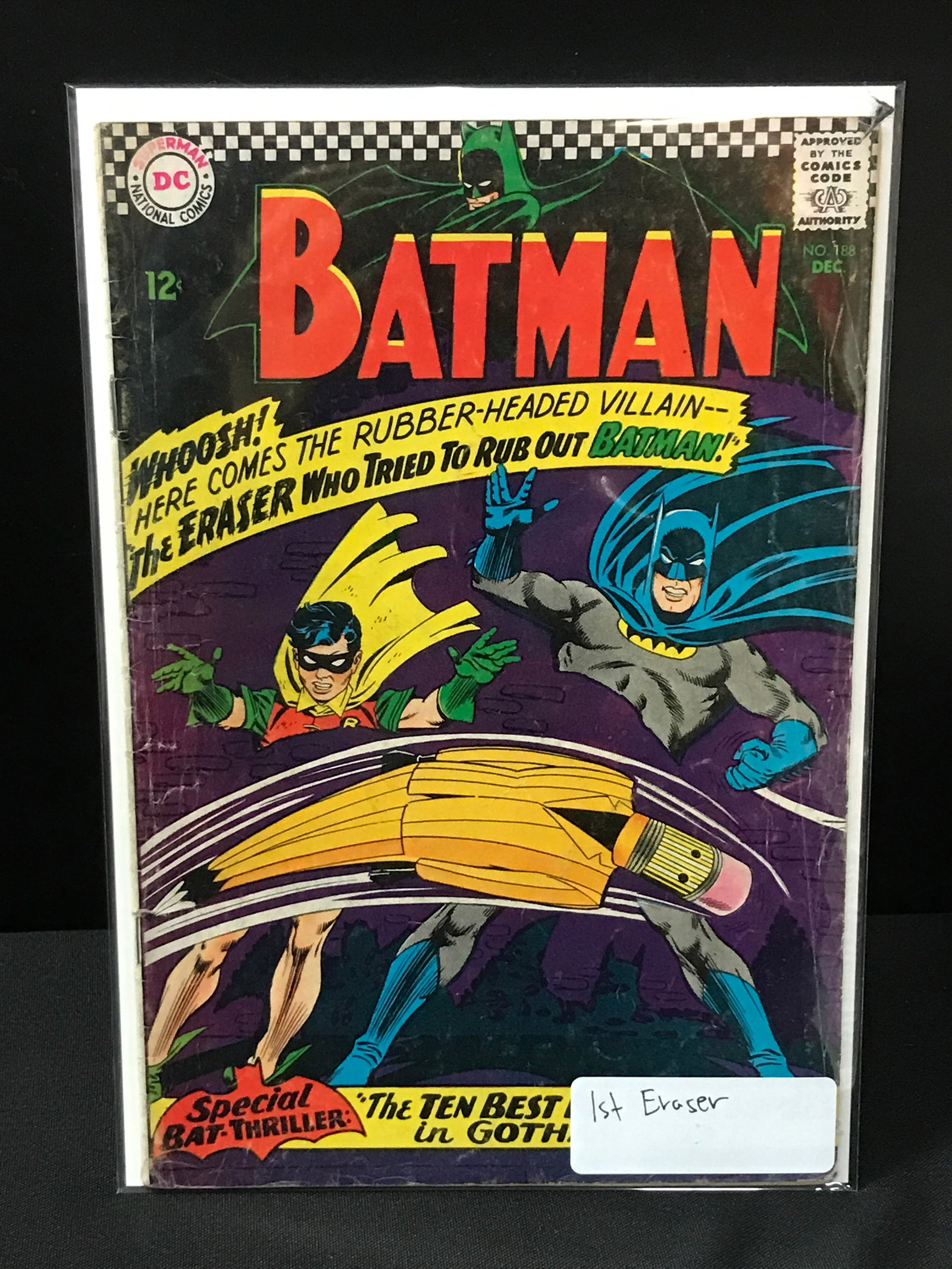 BATMAN #188 1ST ERASER - DC COMICS: Prices are in Canadian dollars