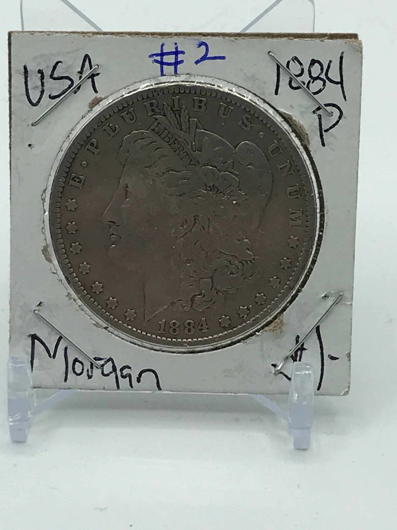MORGAN SILVER DOLLAR - 1884 PHILDELPHIA MINT (1 of 2)