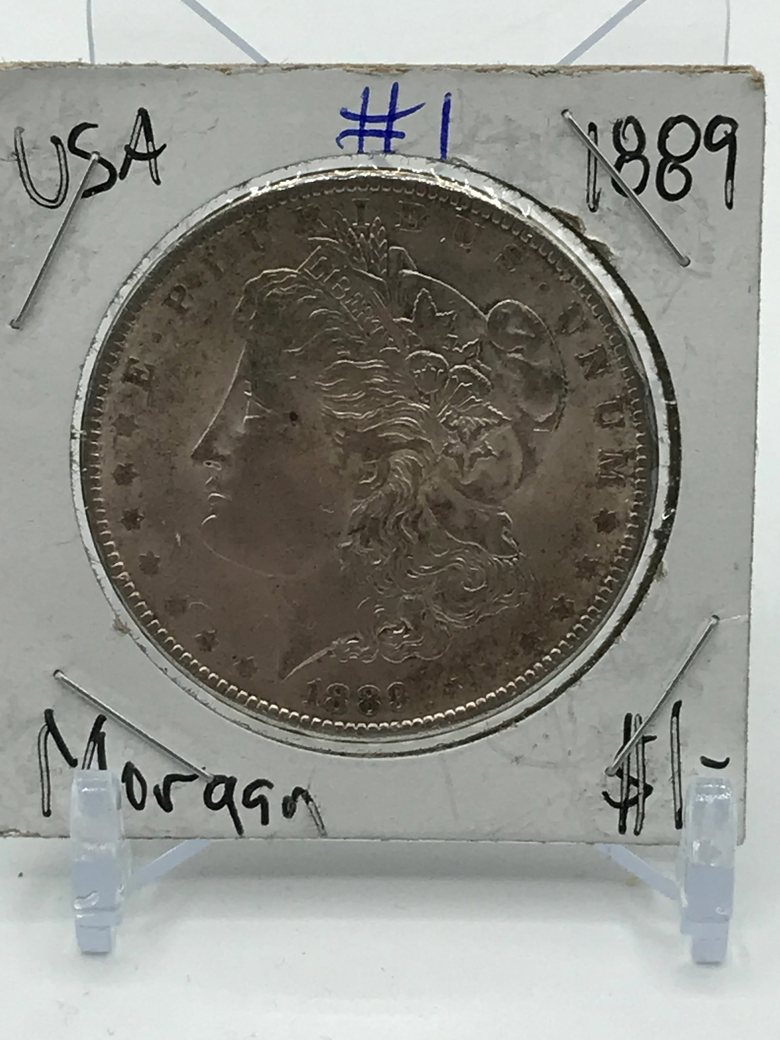 MORGAN SILVER DOLLAR - 1889: Prices are in Canadian dollars