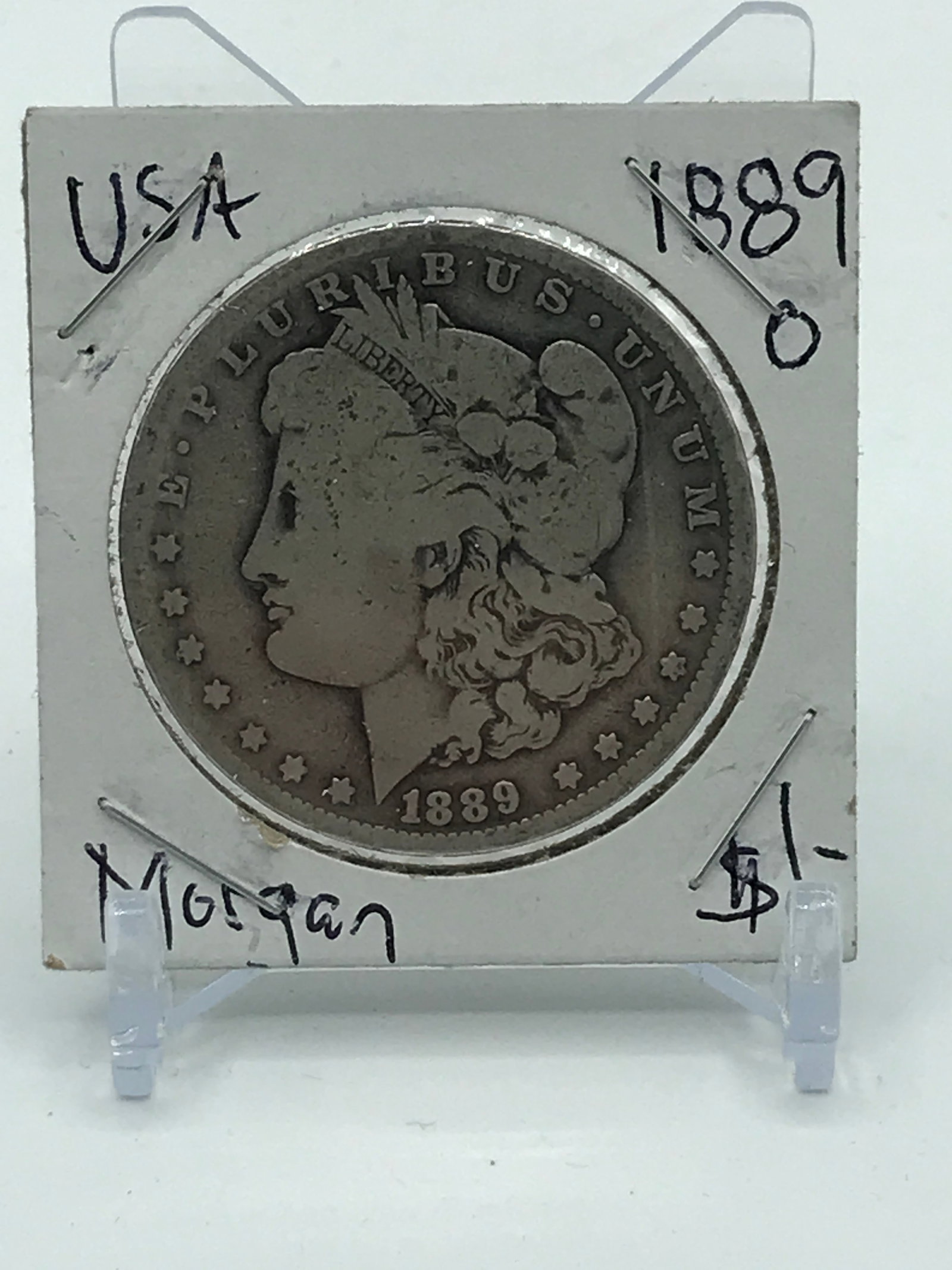 MORGAN SILVER DOLLAR - 1889 NEW ORLEANS MINT (1 of 2)