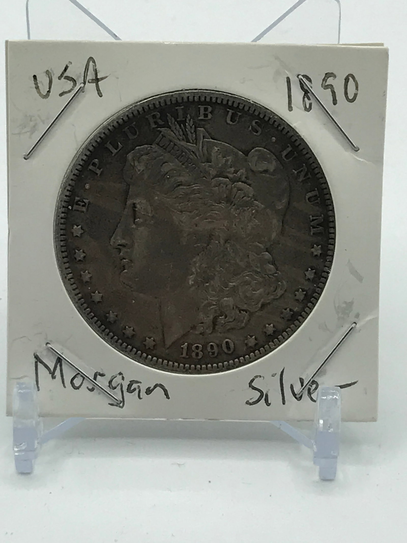 MORGAN SILVER DOLLAR - 1890 (1 of 2)