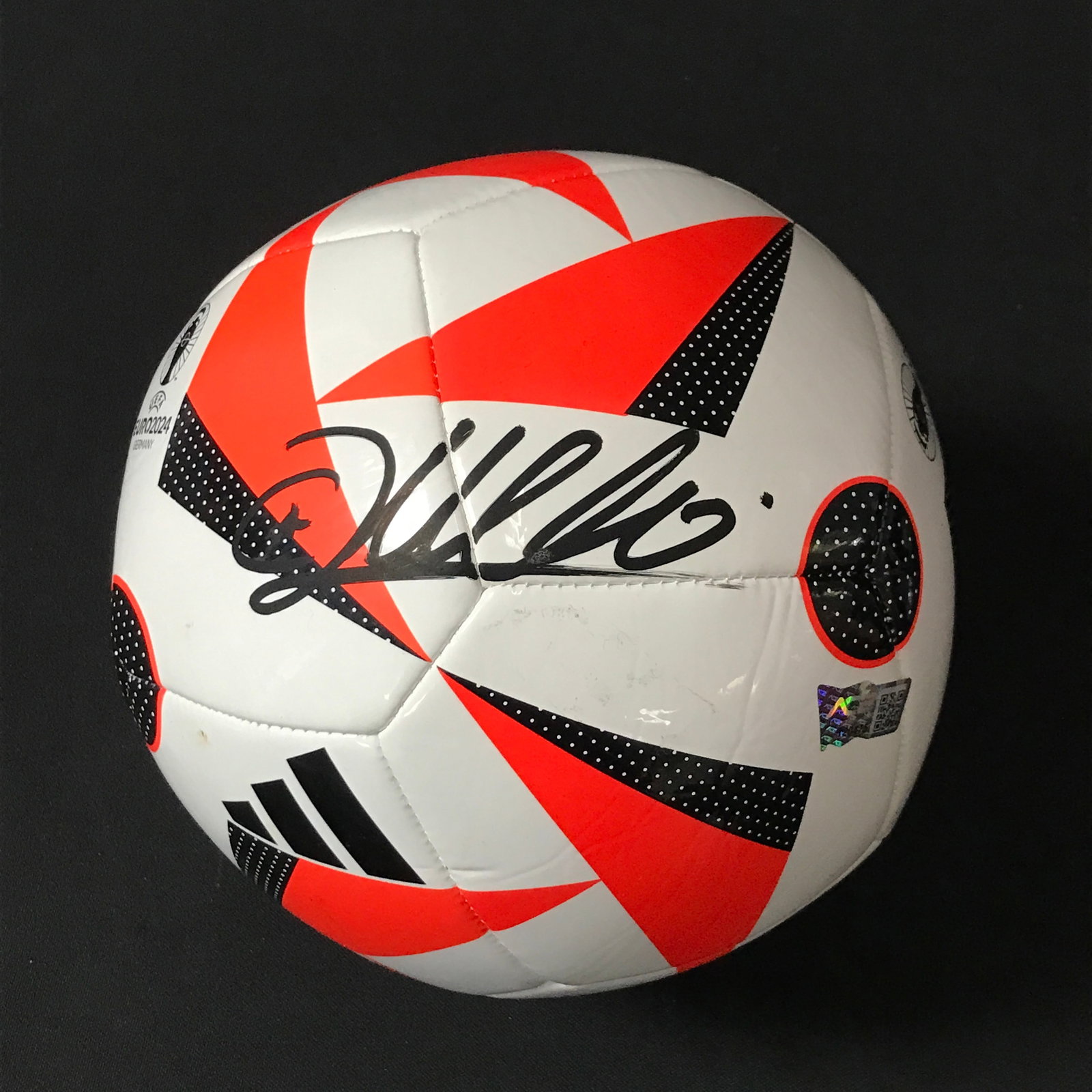 CHRISTIANO RONALDO SIGNED ADIDAS SOCCER BALL (ACE COA) (1 of 1)