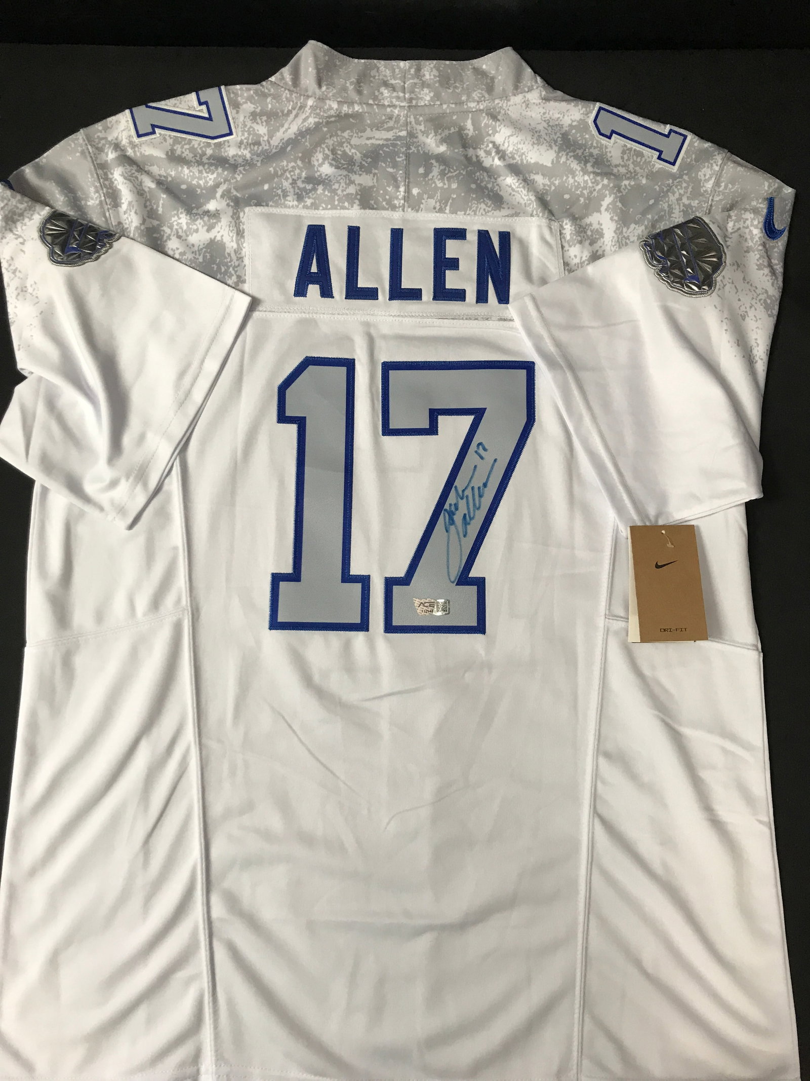 JOSH ALLEN SIGNED BUFFALO BILLS CUSTOM JERSEY - ACE COA: Prices are in Canadian dollars