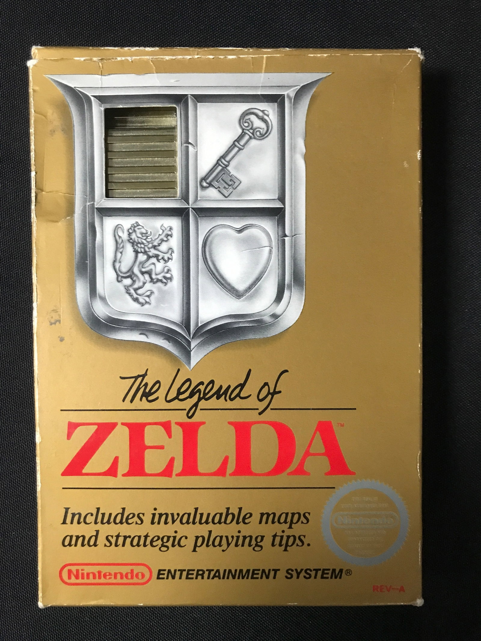 LEGEND OF ZELDA NINTENDO ENTERTAINMENT SYSTEM GAME WITH ORIGINAL PACKING AND INSTRUCTION BOOKLET: Prices are in Canadian dollars
