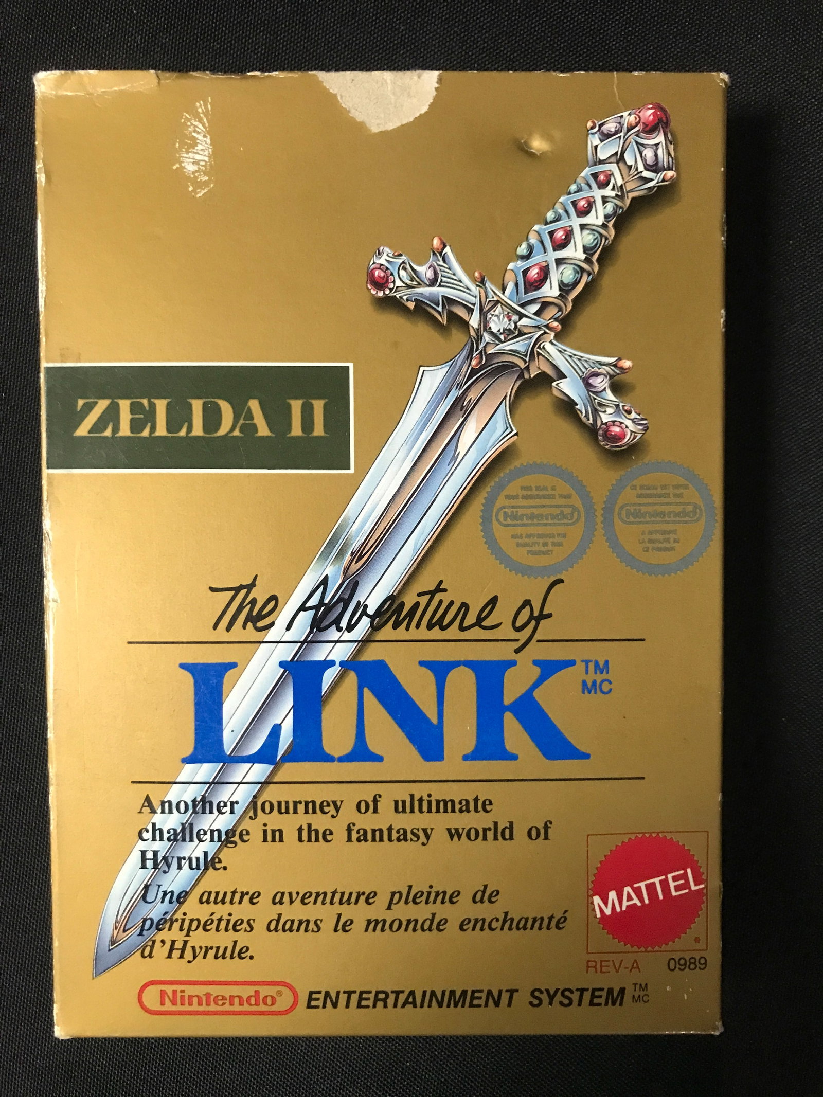 ZELDA II THE LEGENDS OF LINK NINTENDO ENTERTAINMENT SYSTEM GAME WITH ORIGINAL PACKING AND INSTRUCTIO: Prices are in Canadian dollars