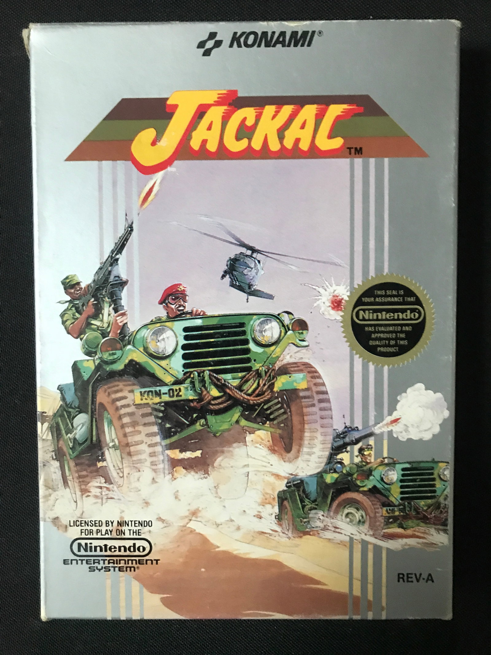 JACKAL NINTENDO ENTERTAINMENT SYSTEM GAME: Prices are in Canadian dollars