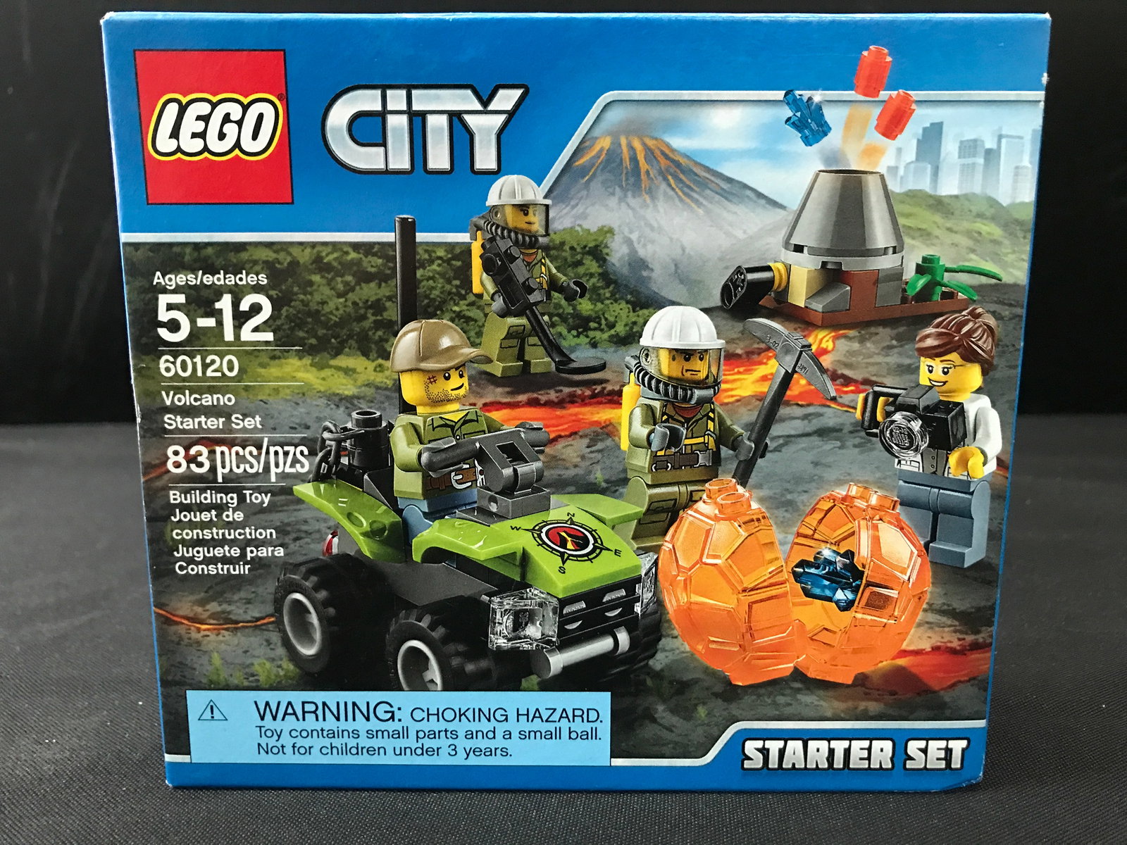 LEGO #60120 CITY VOLCANO STARTER SET IN ORIGINAL PACKAGING: Prices are in Canadian dollars