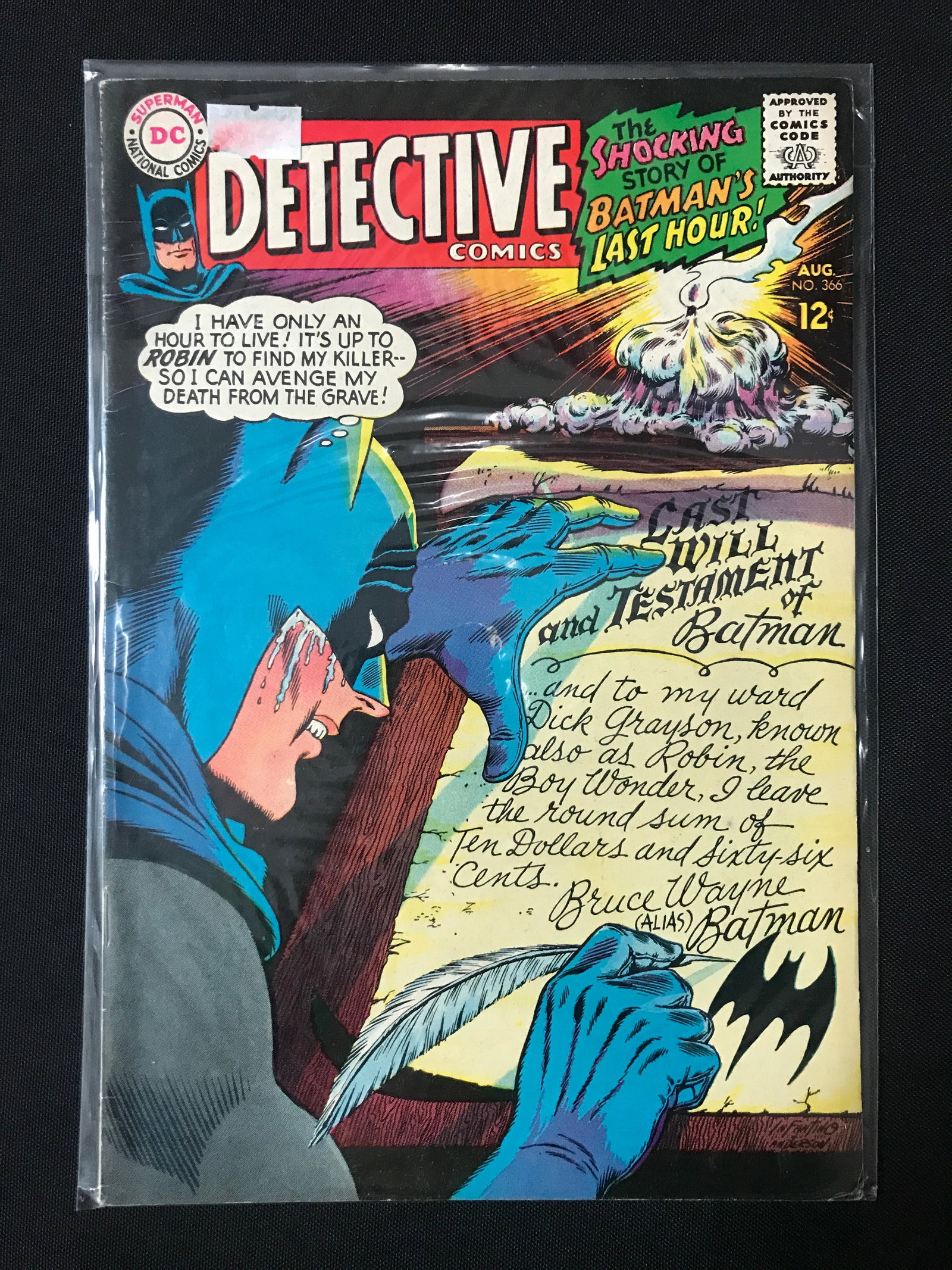 DETECTIVE COMICS #366 - DC COMICS: Prices are in Canadian dollars