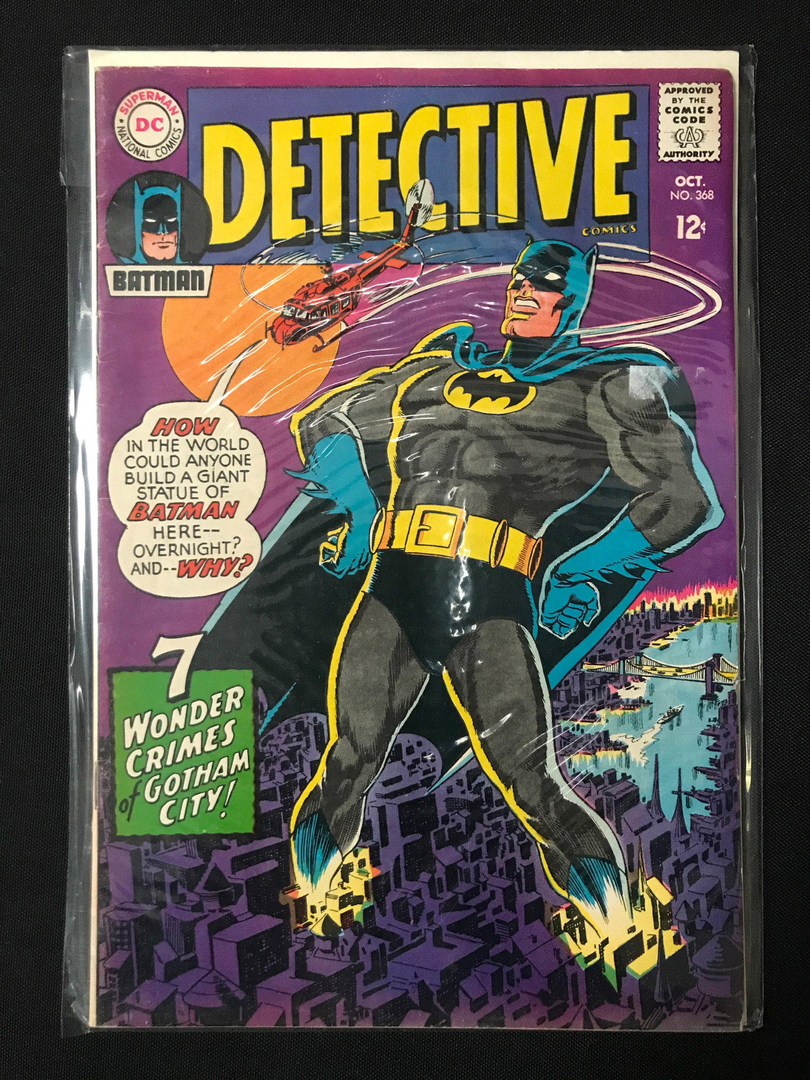 DETECTIVE COMICS #368 - DC COMICS: Prices are in Canadian dollars