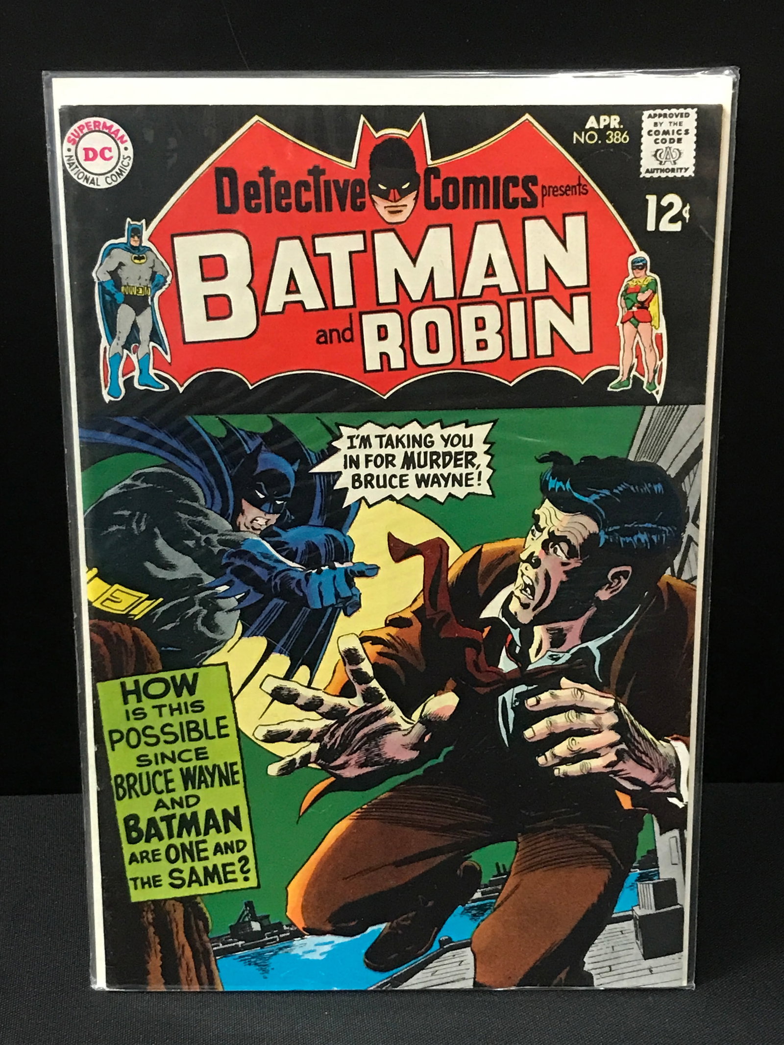 DETECTIVE COMICS #386 - DC COMICS (1 of 1)