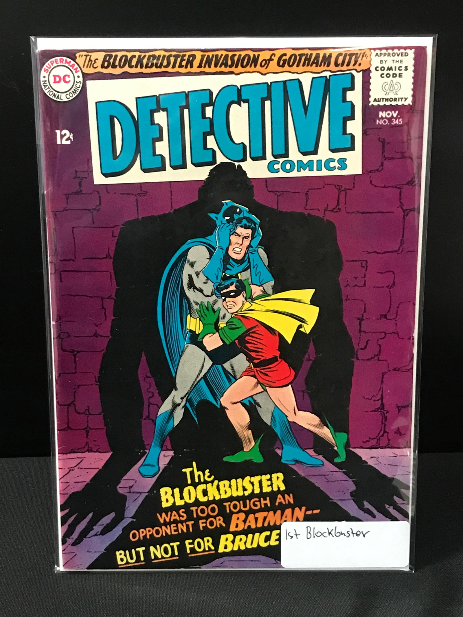 DETECTIVE COMICS #345 1ST BLOCKBUSTER - DC COMICS: Prices are in Canadian dollars